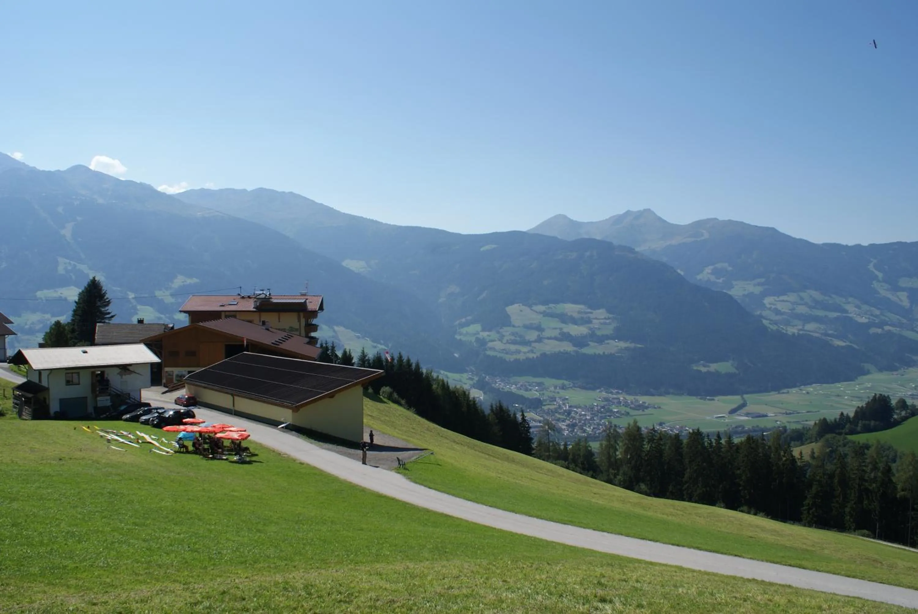 Mountain view in Gasthof Tannen - Alm