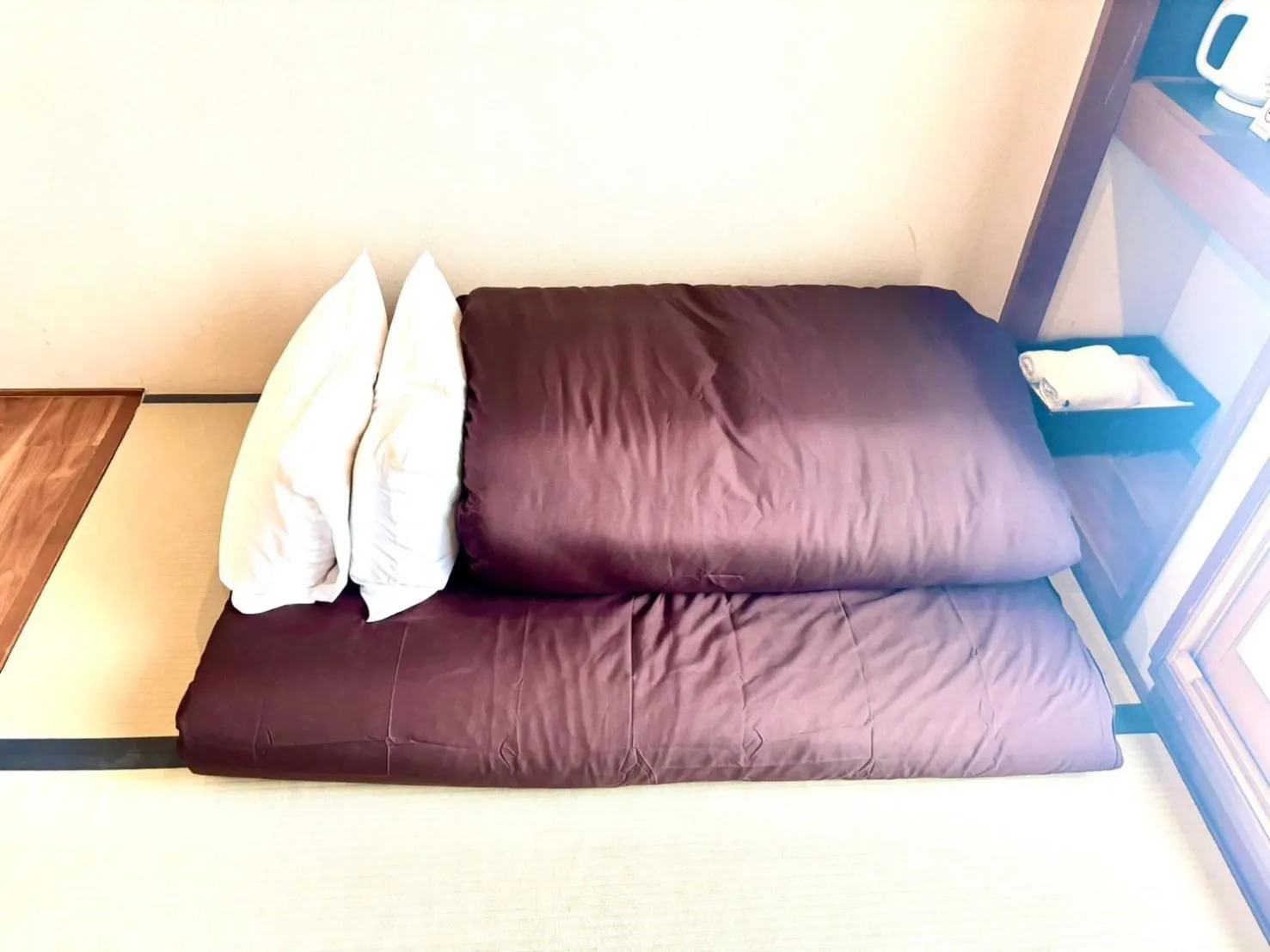 Bed in Seiki Kyoto Station