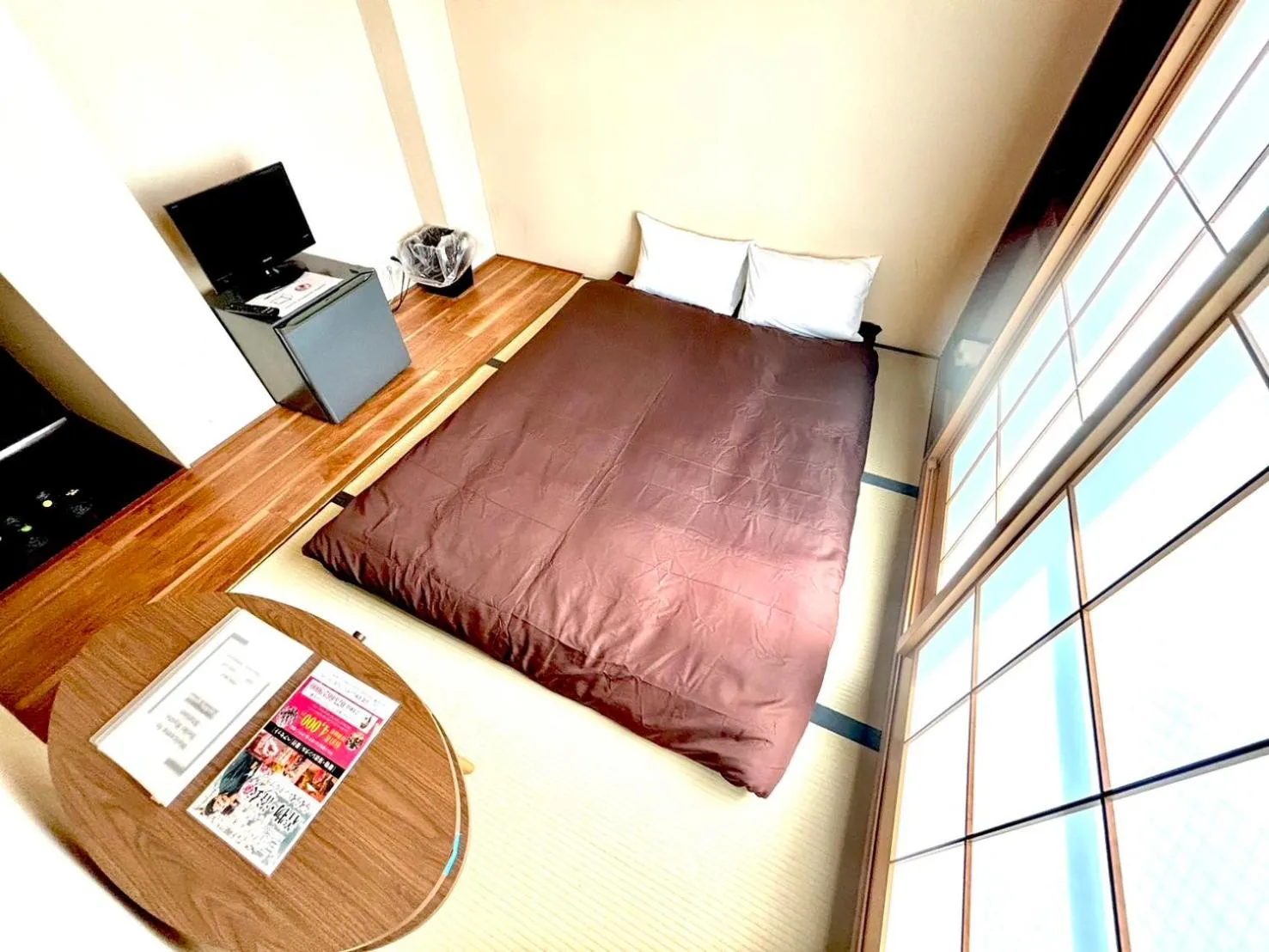 Bed in Seiki Kyoto Station