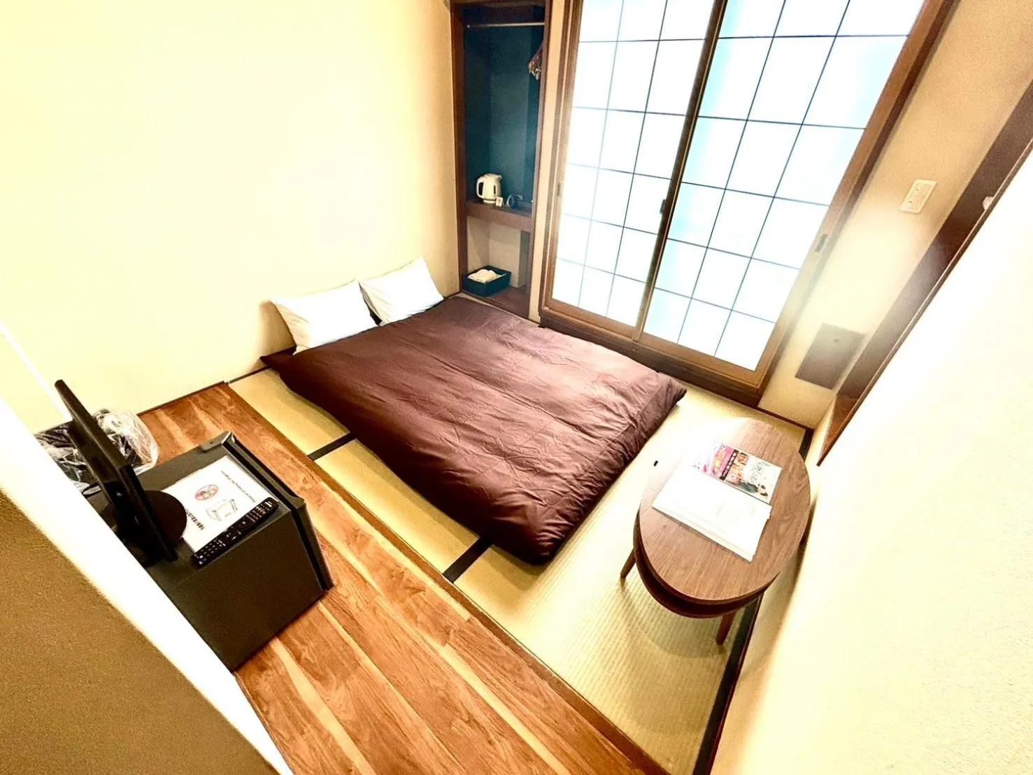 Bed in Seiki Kyoto Station