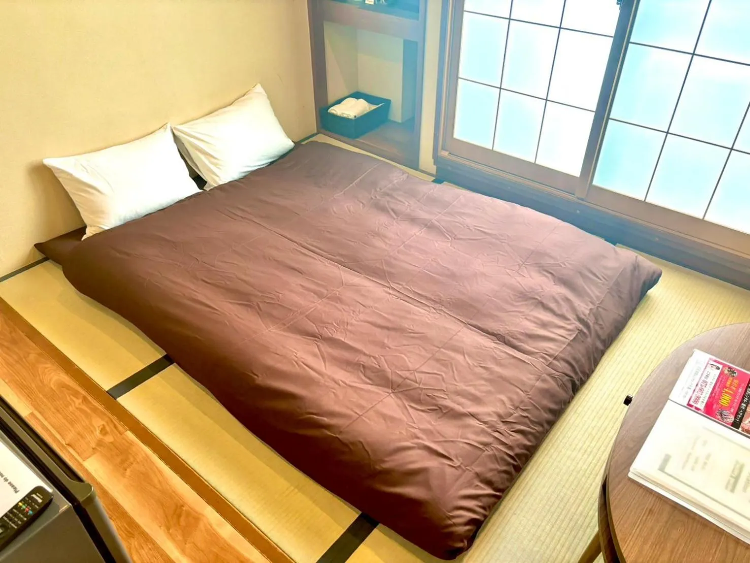 Bed in Seiki Kyoto Station