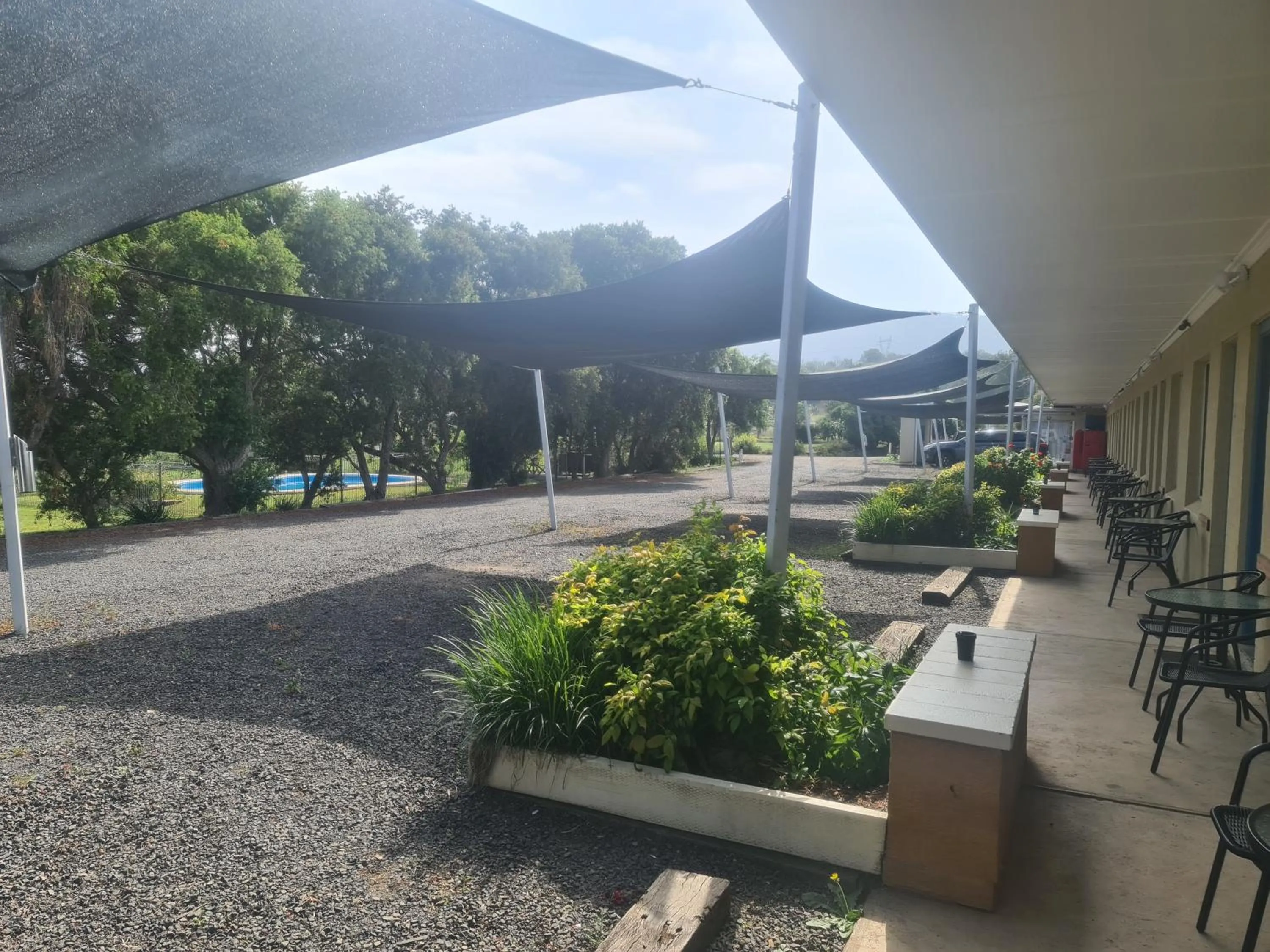 Garden in Valley View Motel