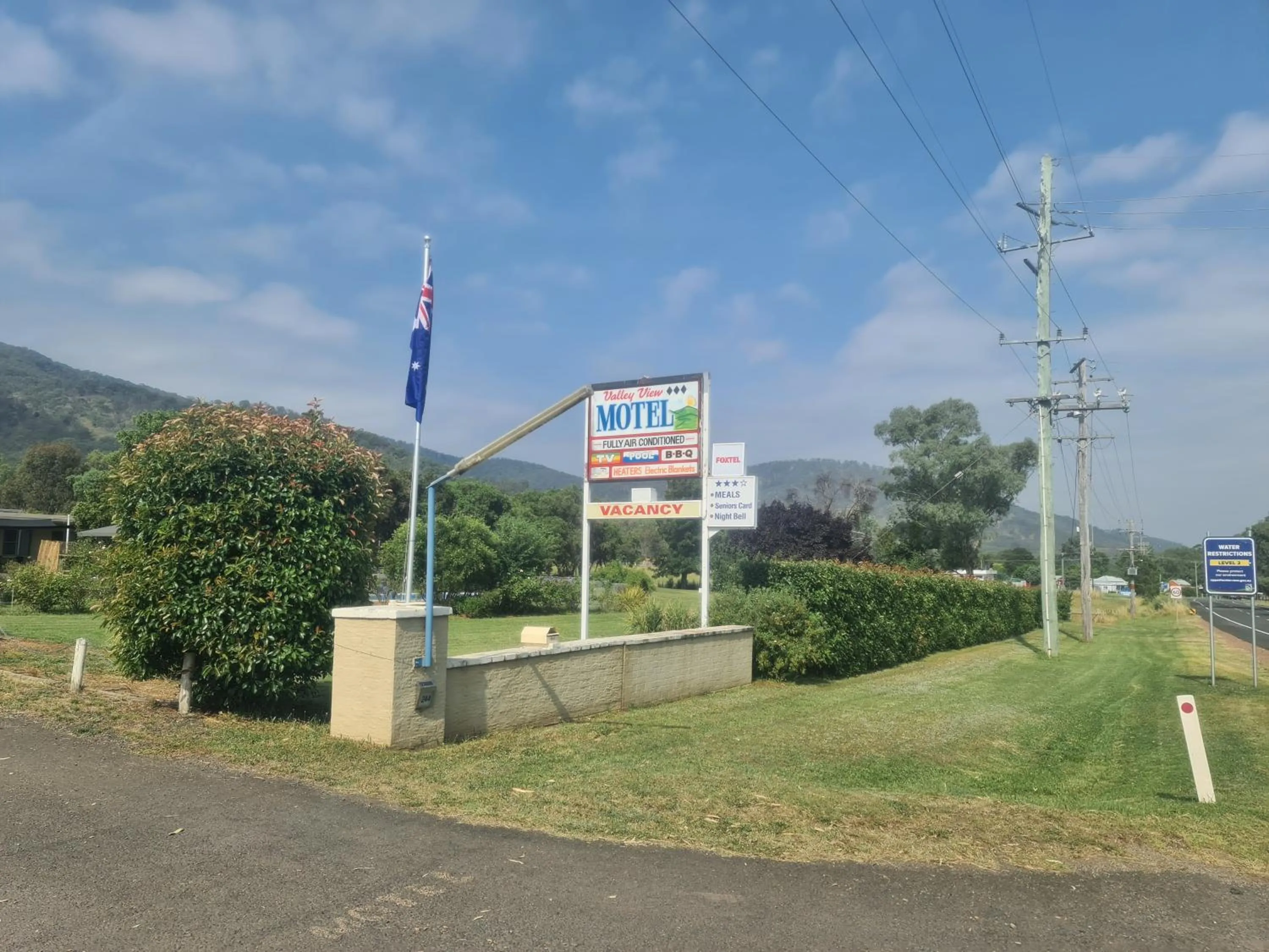 Property logo or sign in Valley View Motel