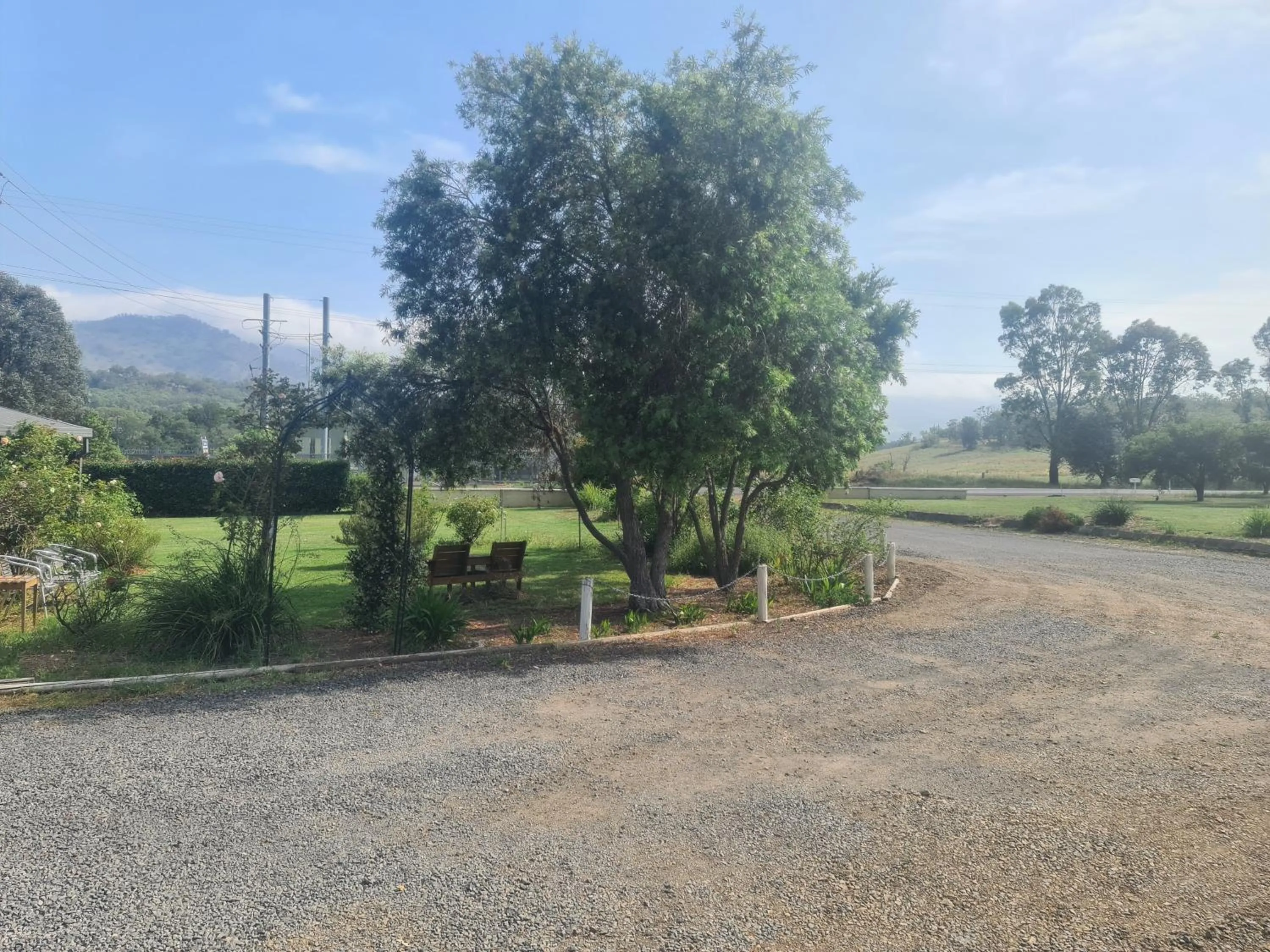 Garden in Valley View Motel