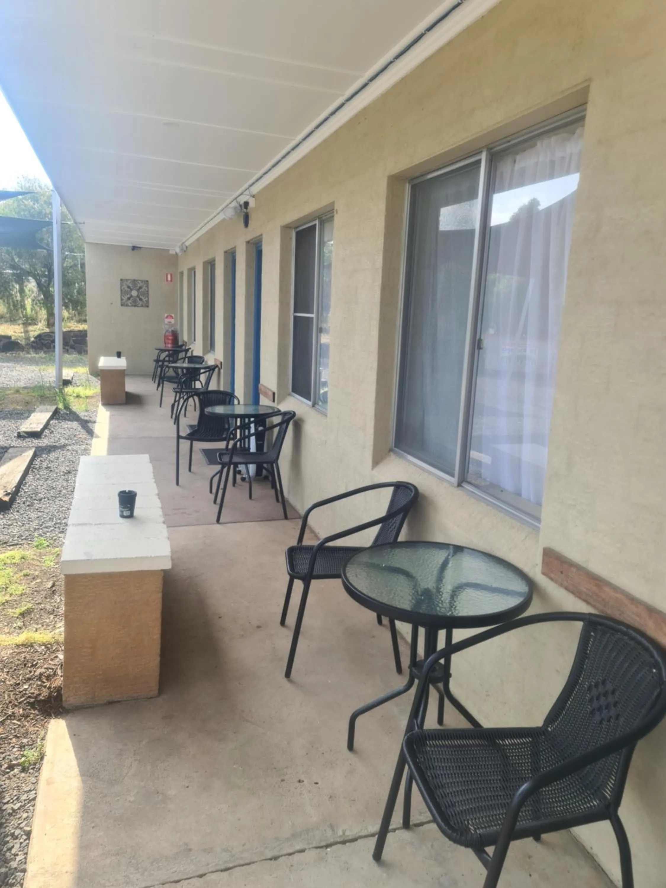 Facade/entrance in Valley View Motel