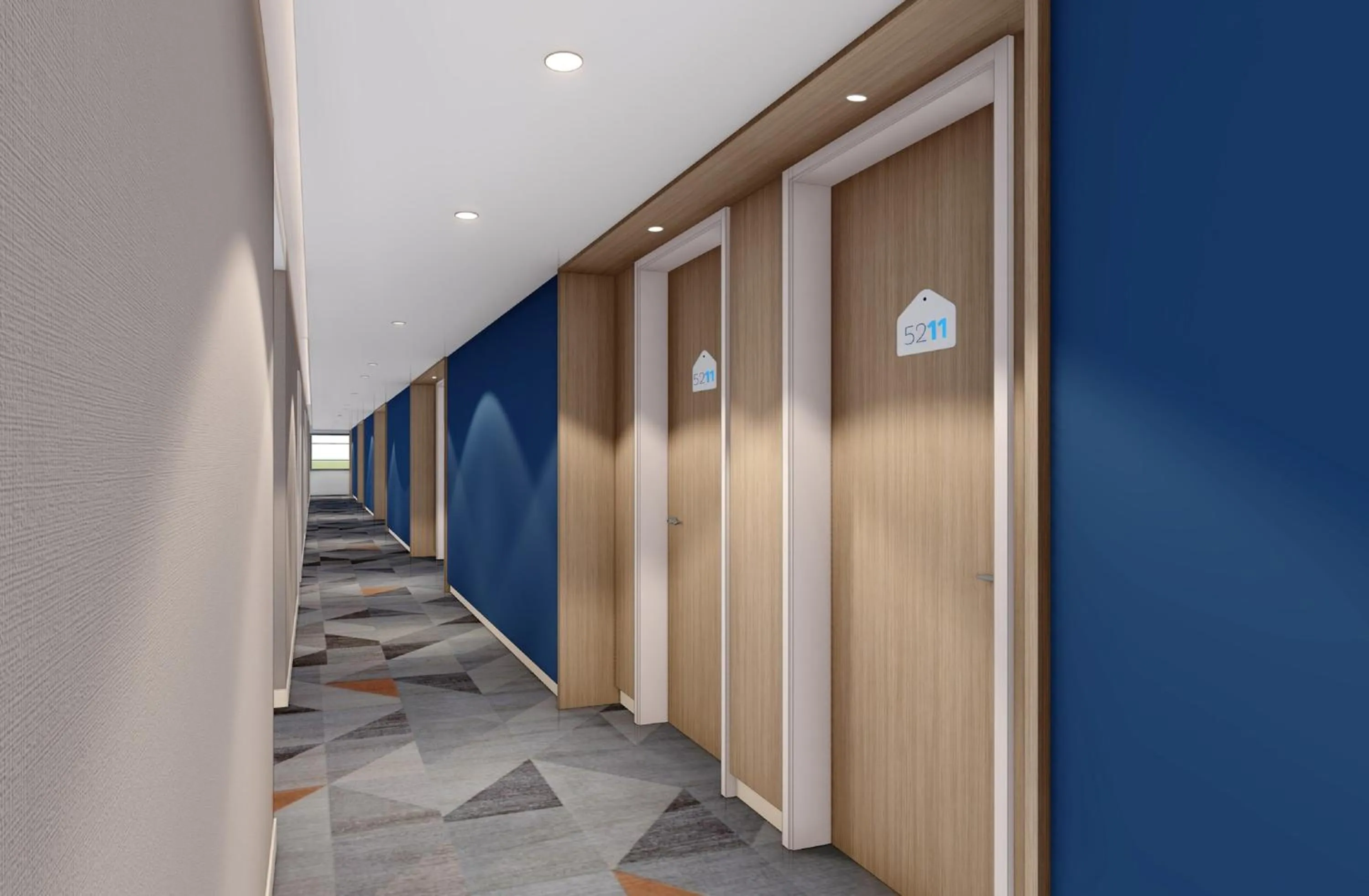 Lobby or reception in Holiday Inn Express Shanghai Pudong Airport by IHG