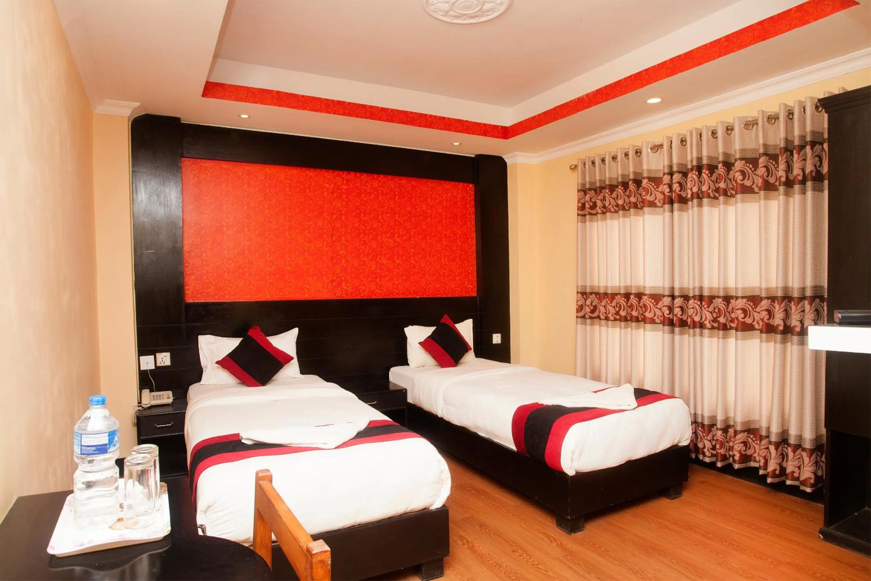 Photo of the whole room, Bed in Kathmandu Regency Hotel