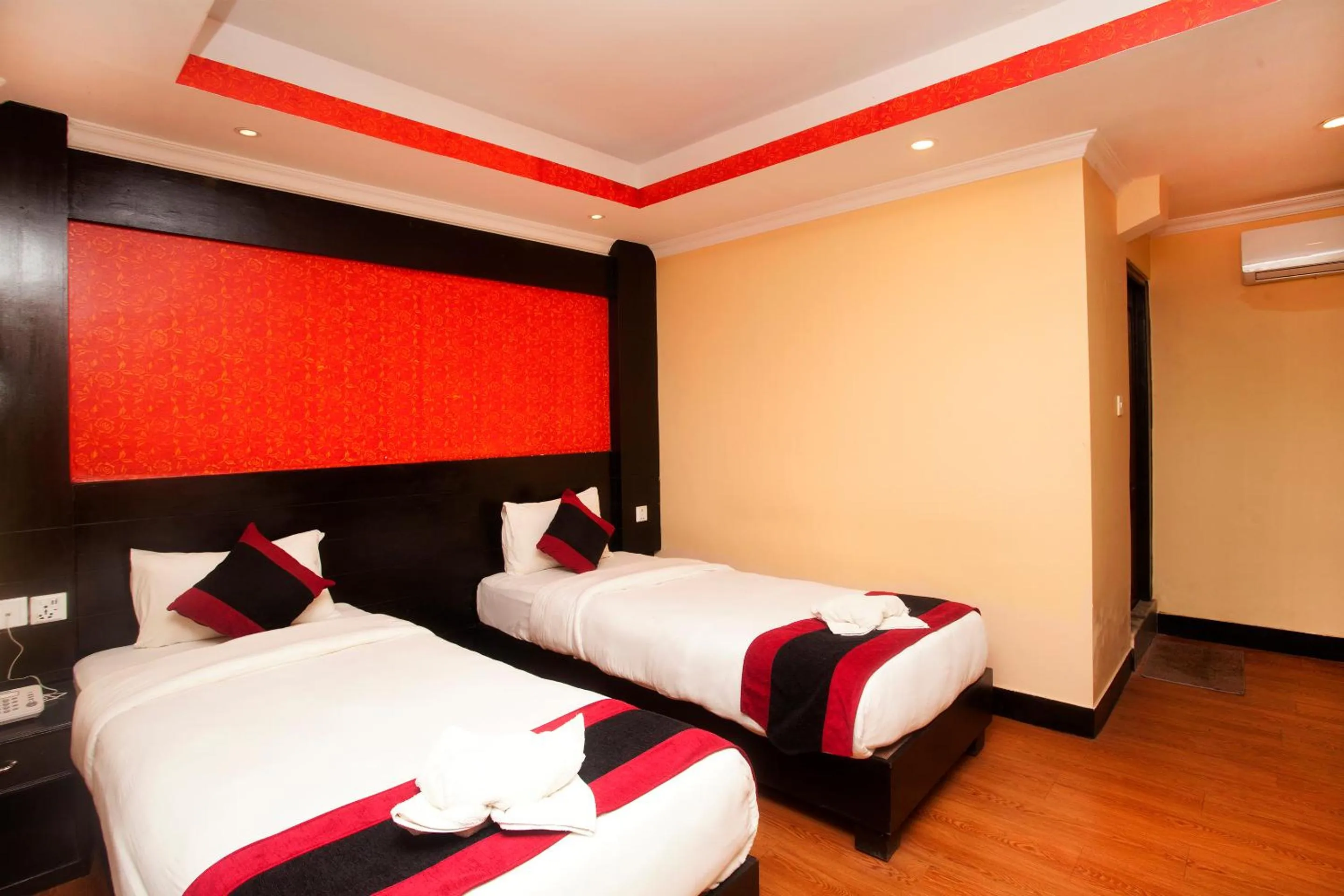Photo of the whole room, Bed in Kathmandu Regency Hotel