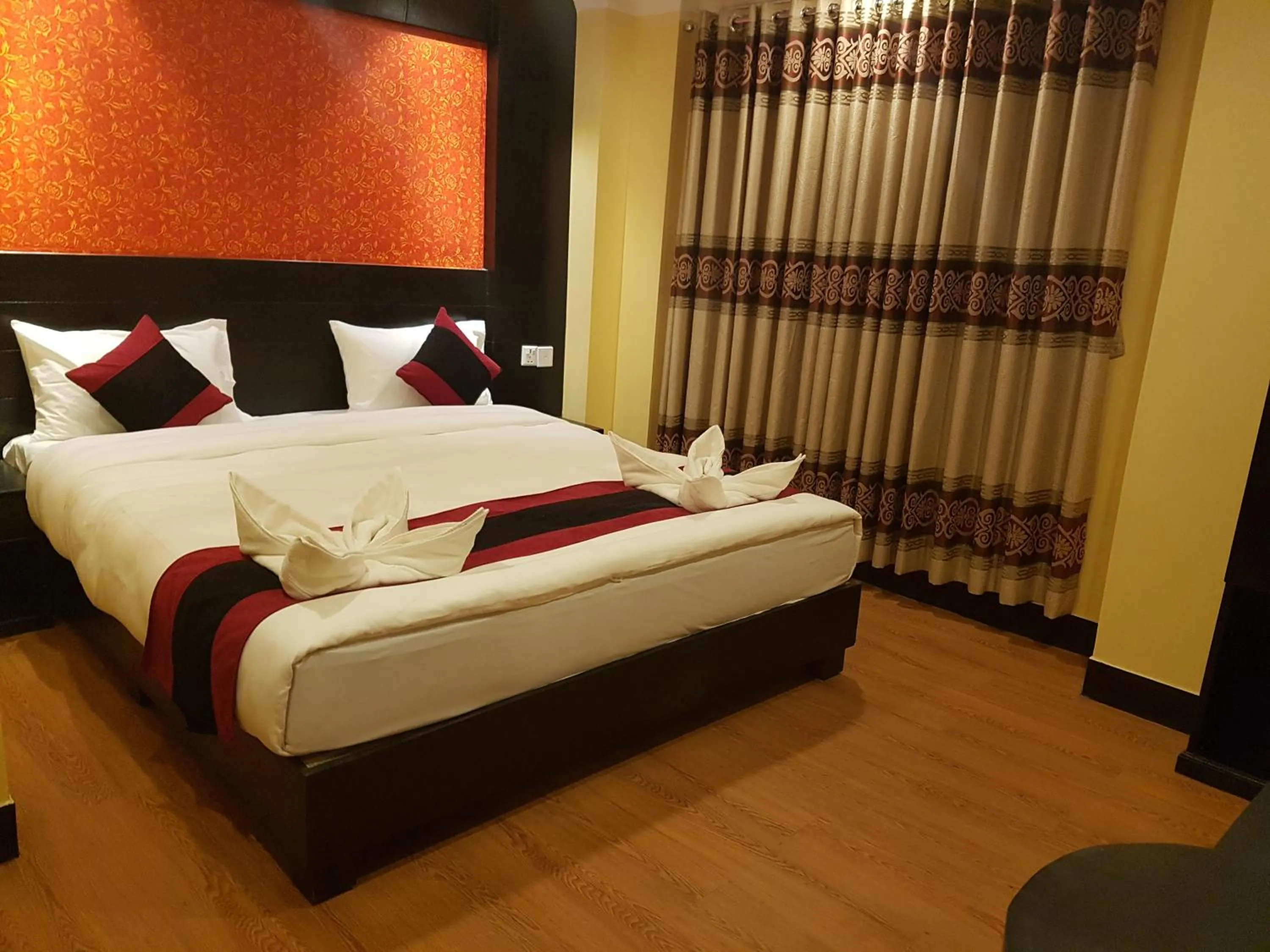 Photo of the whole room, Bed in Kathmandu Regency Hotel