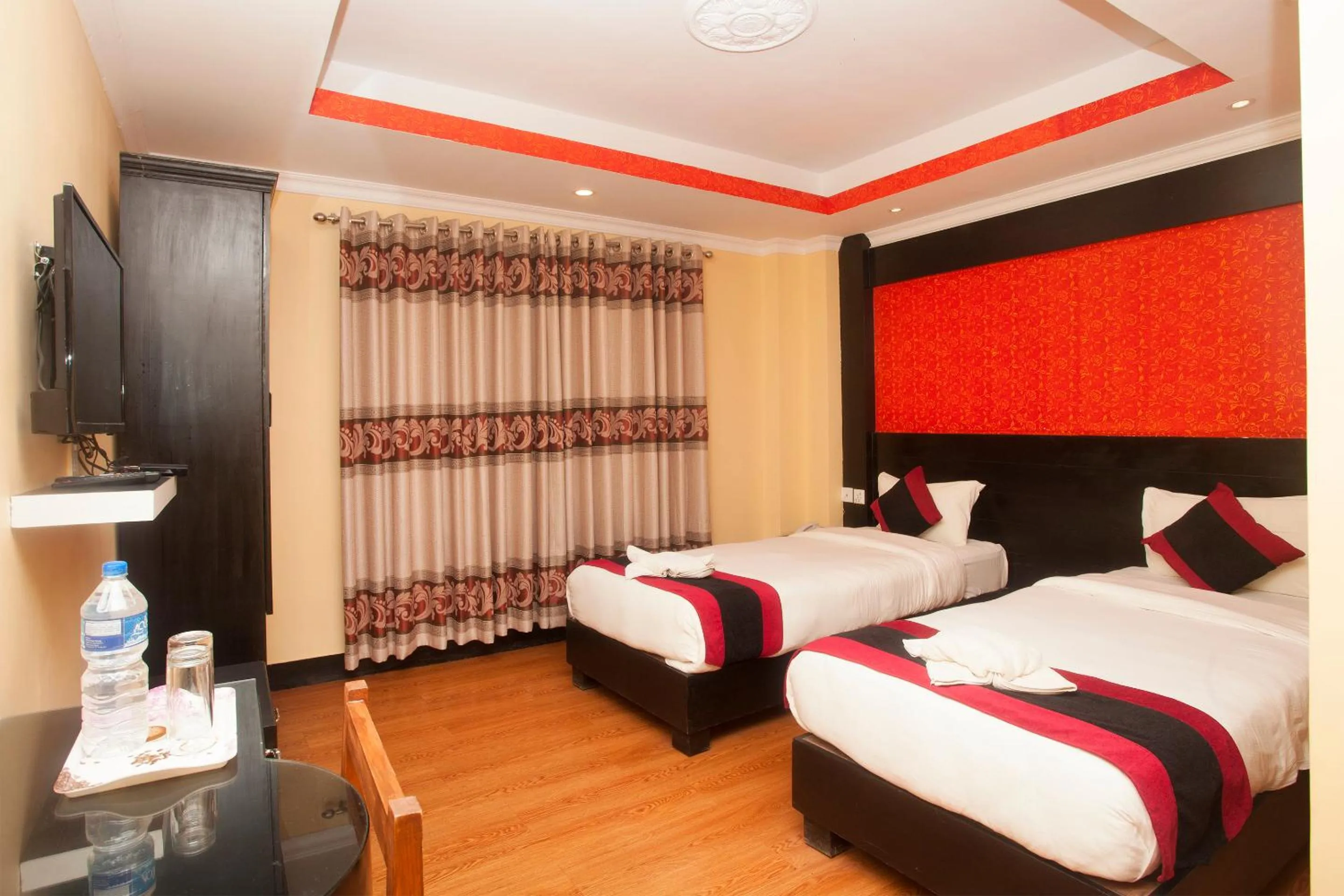 Photo of the whole room, Bed in Kathmandu Regency Hotel
