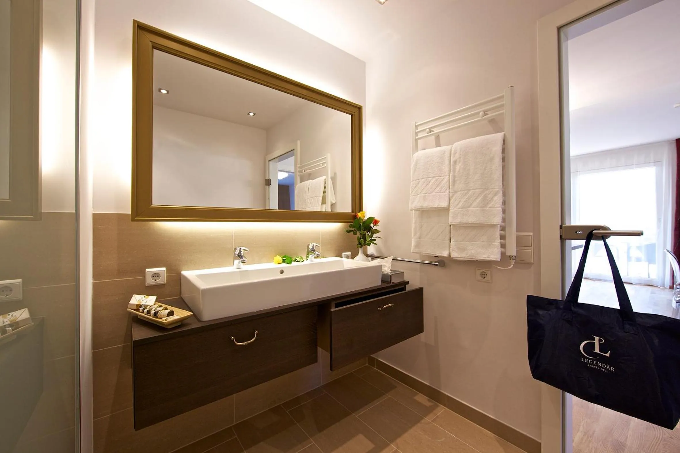 Decorative detail in Apart Hotel Legendär