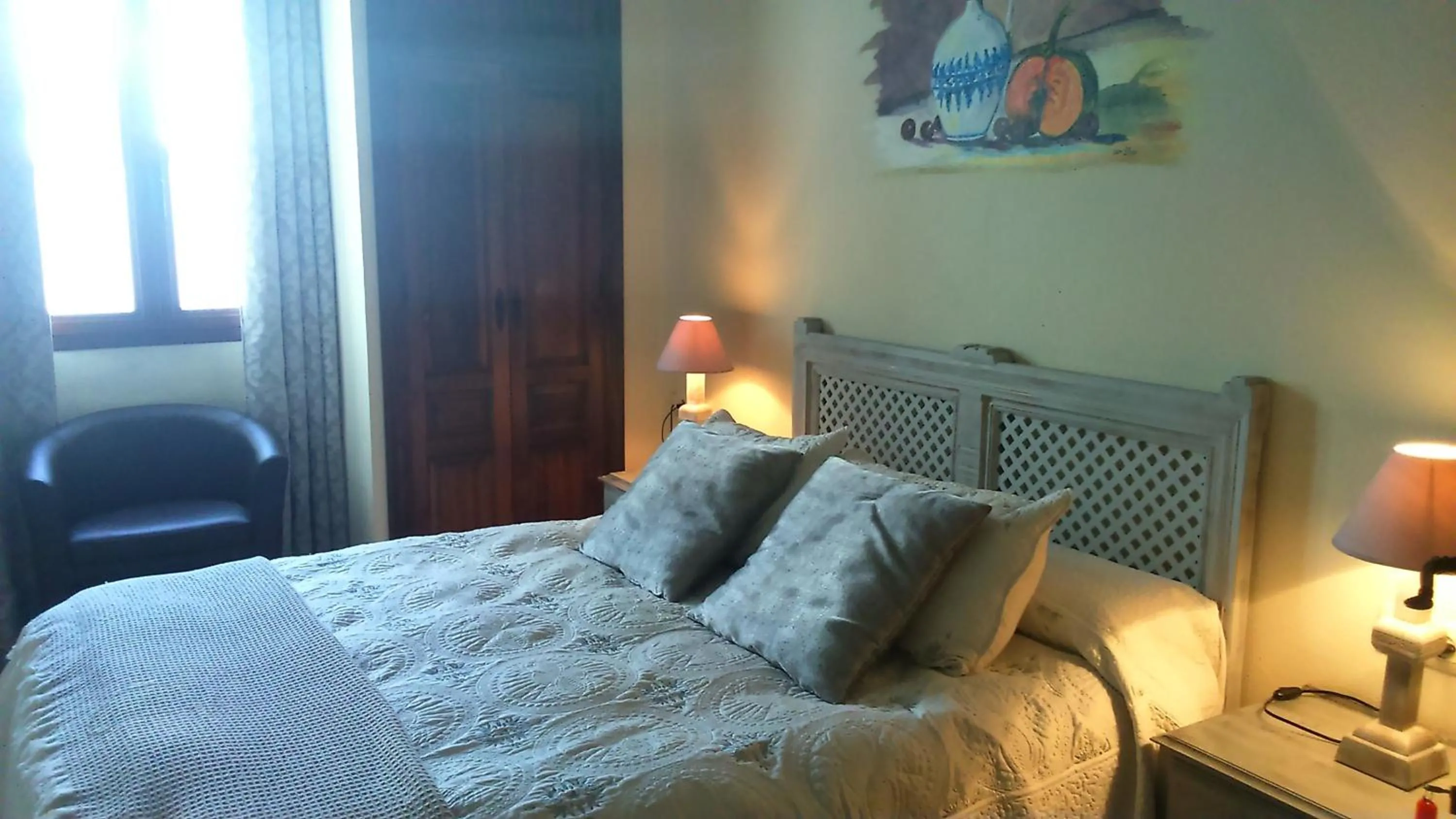 Bedroom, Bed in Hostal Rural Molino Del Bombo