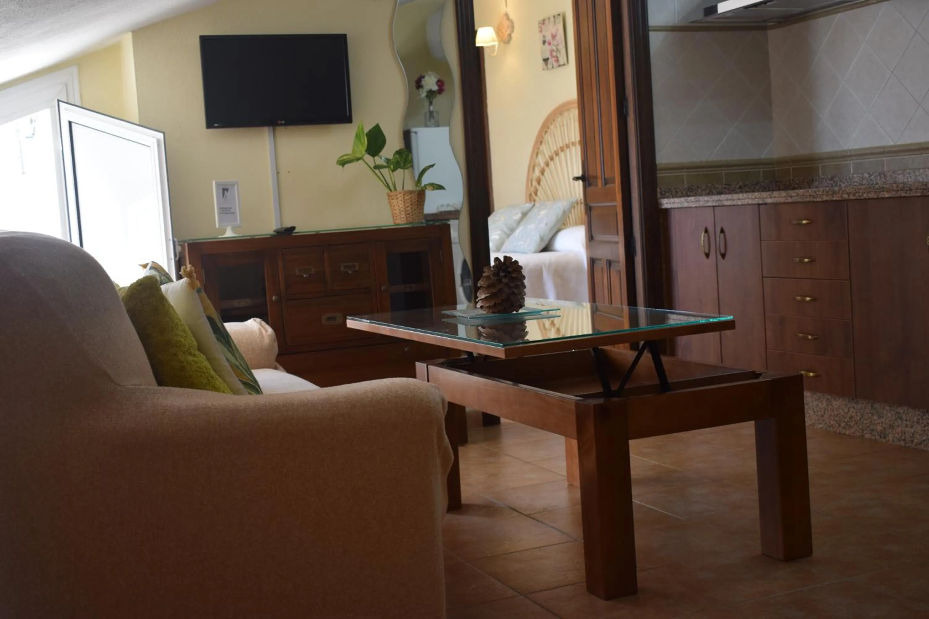 Living room in Hostal Rural Molino Del Bombo