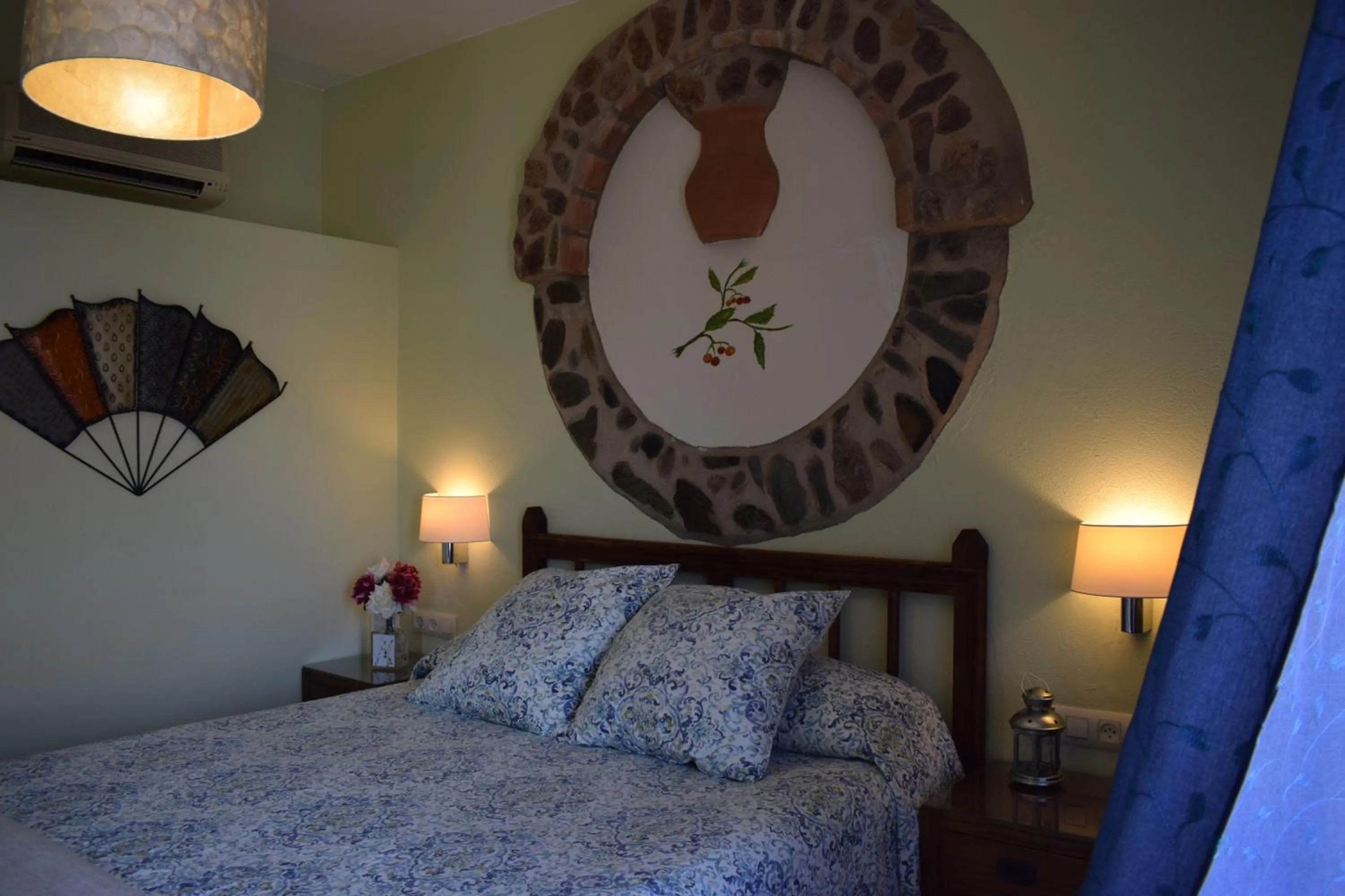 Bed in Hostal Rural Molino Del Bombo