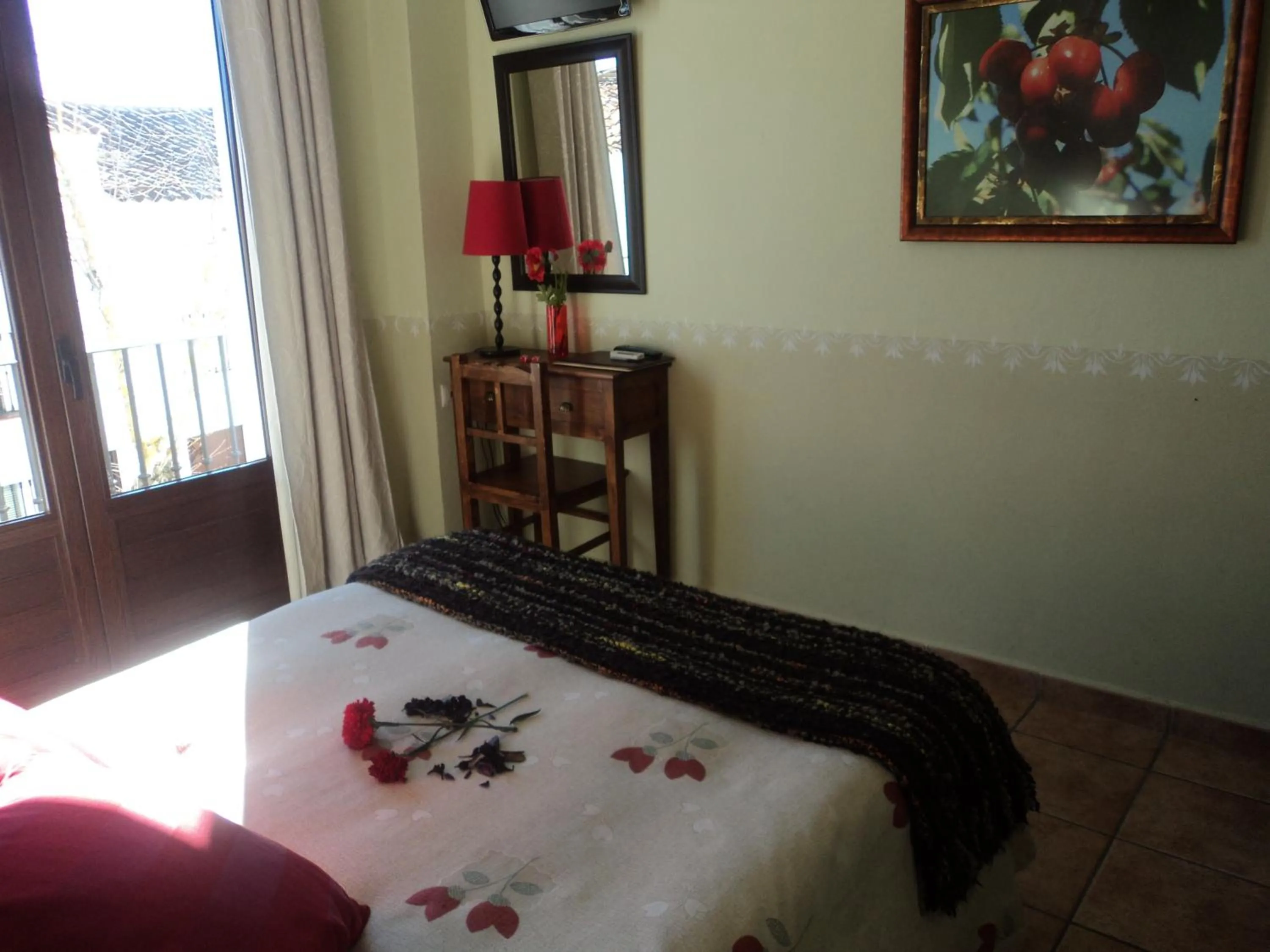 Bed in Hostal Rural Molino Del Bombo