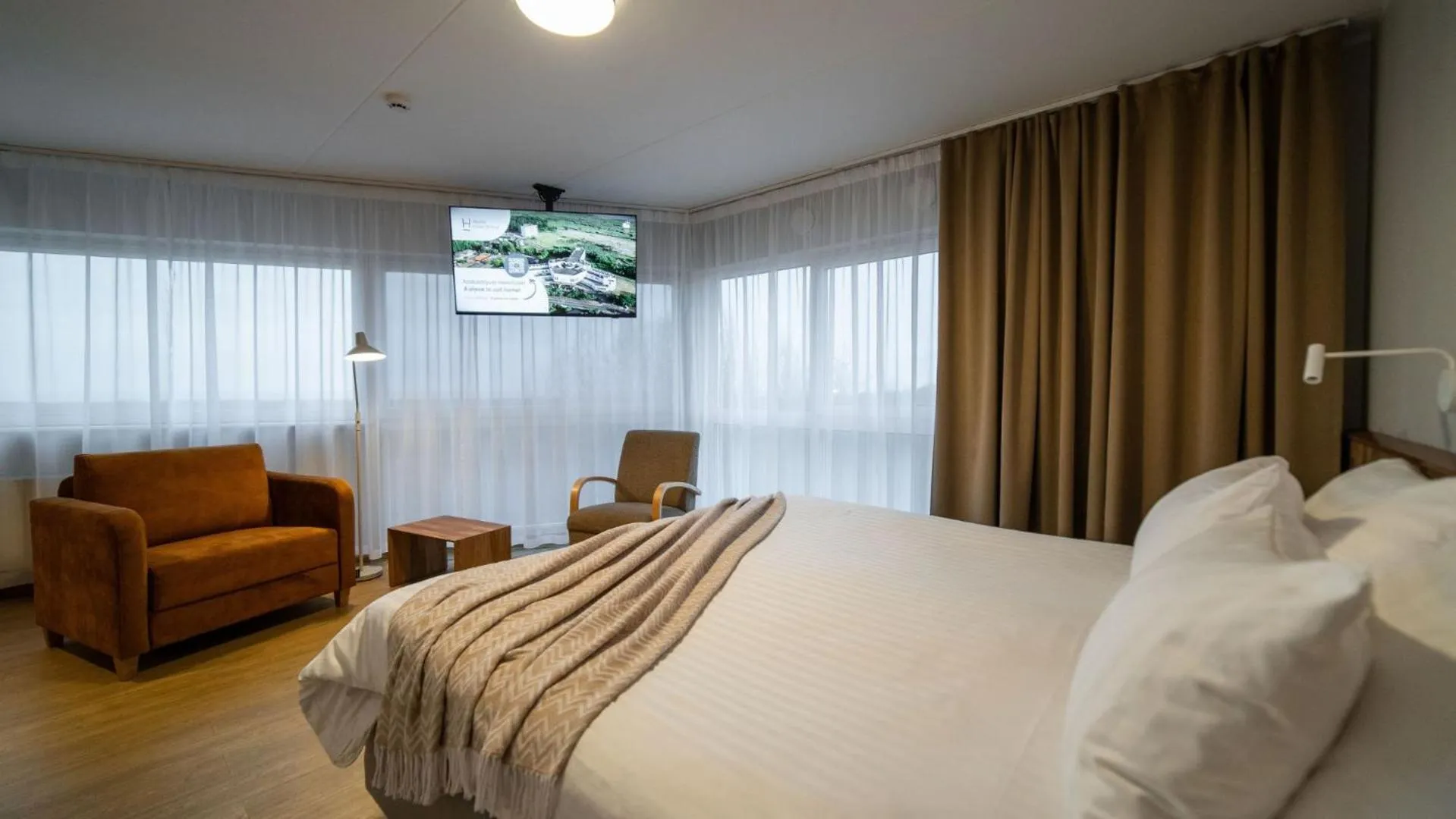 Photo of the whole room, Bed in Hestia Hotel Strand