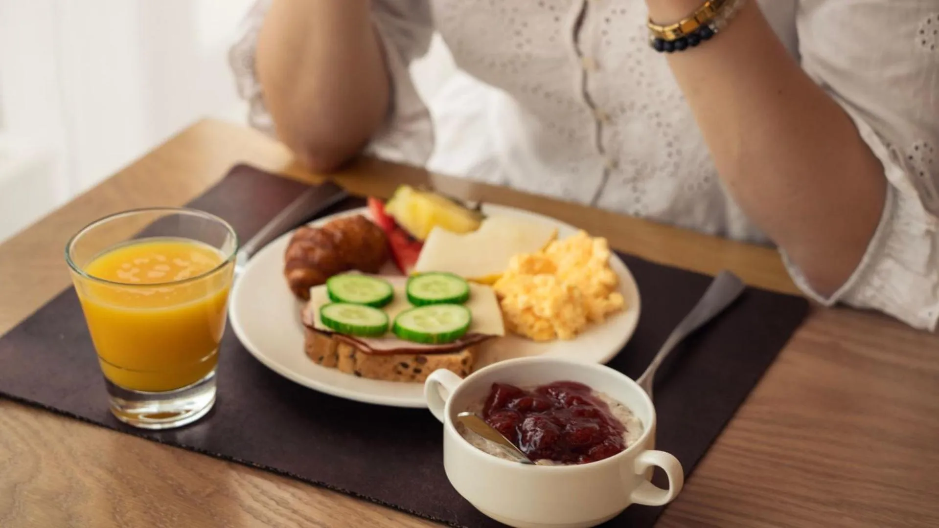 Breakfast in Hestia Hotel Strand