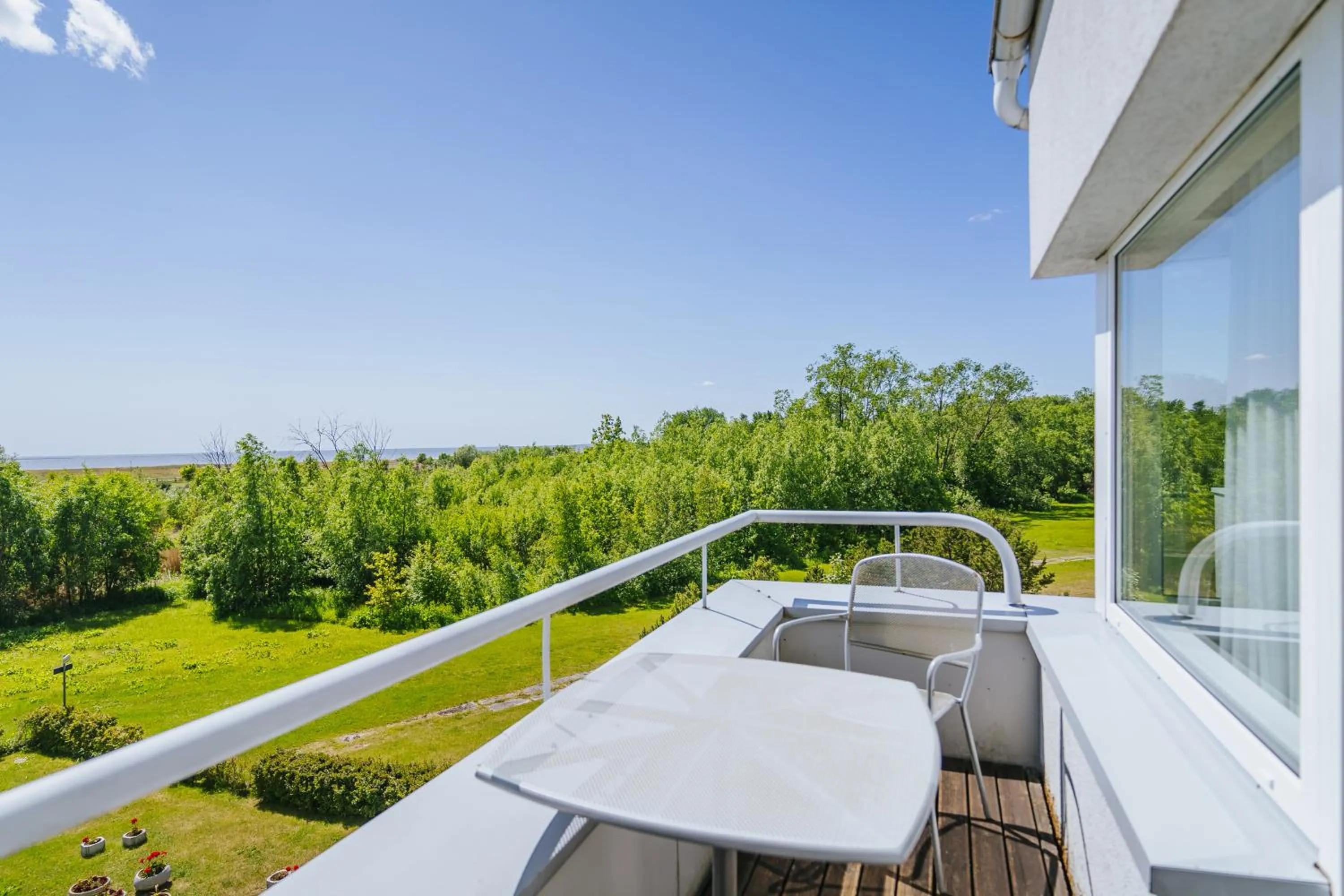 Balcony/Terrace in Hestia Hotel Strand