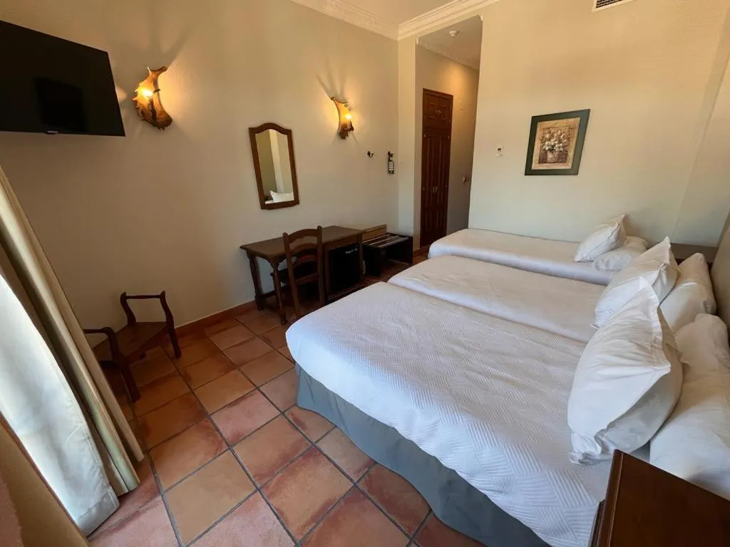 Bed in Hotel Sierra de Ubrique