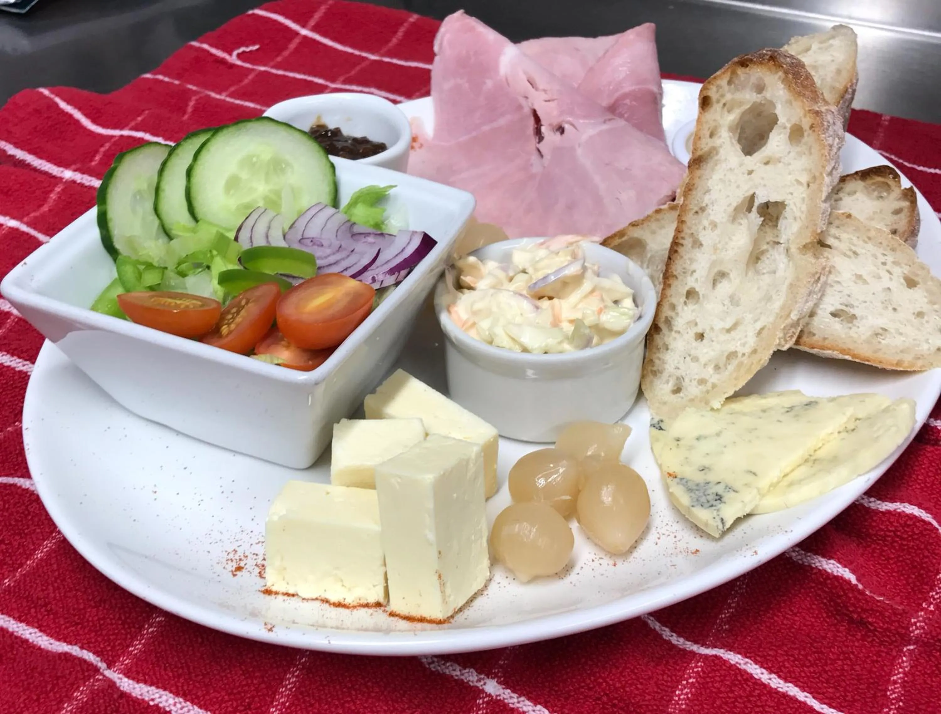 Lunch in The Exhibition