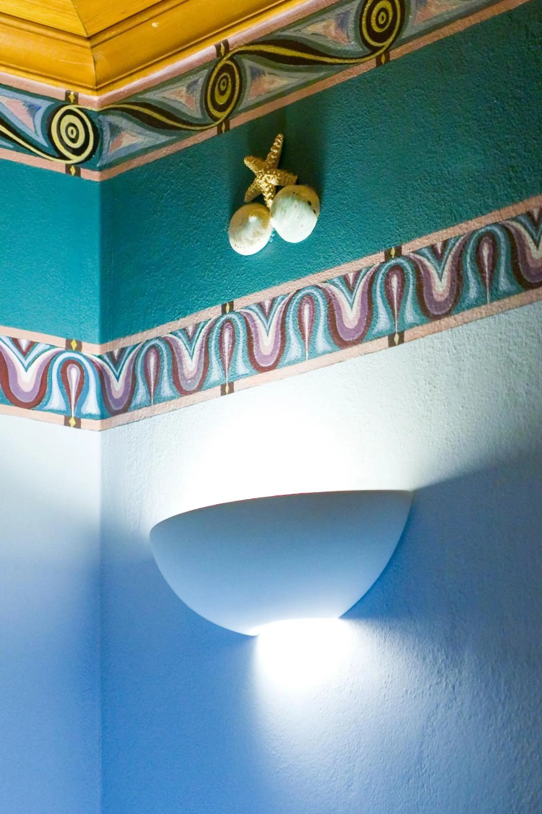 Decorative detail in Kyveli Suites