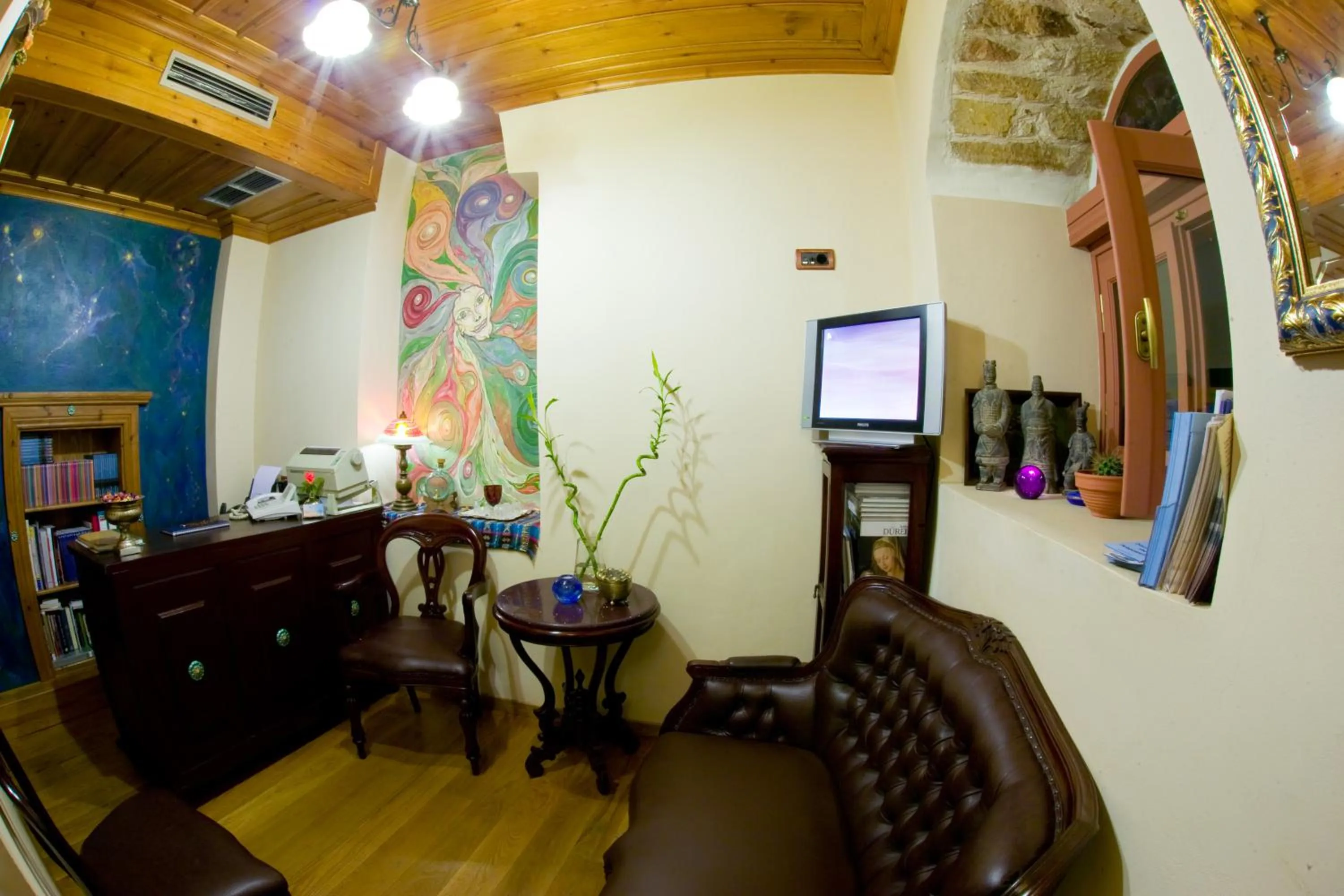 Lobby or reception in Kyveli Suites