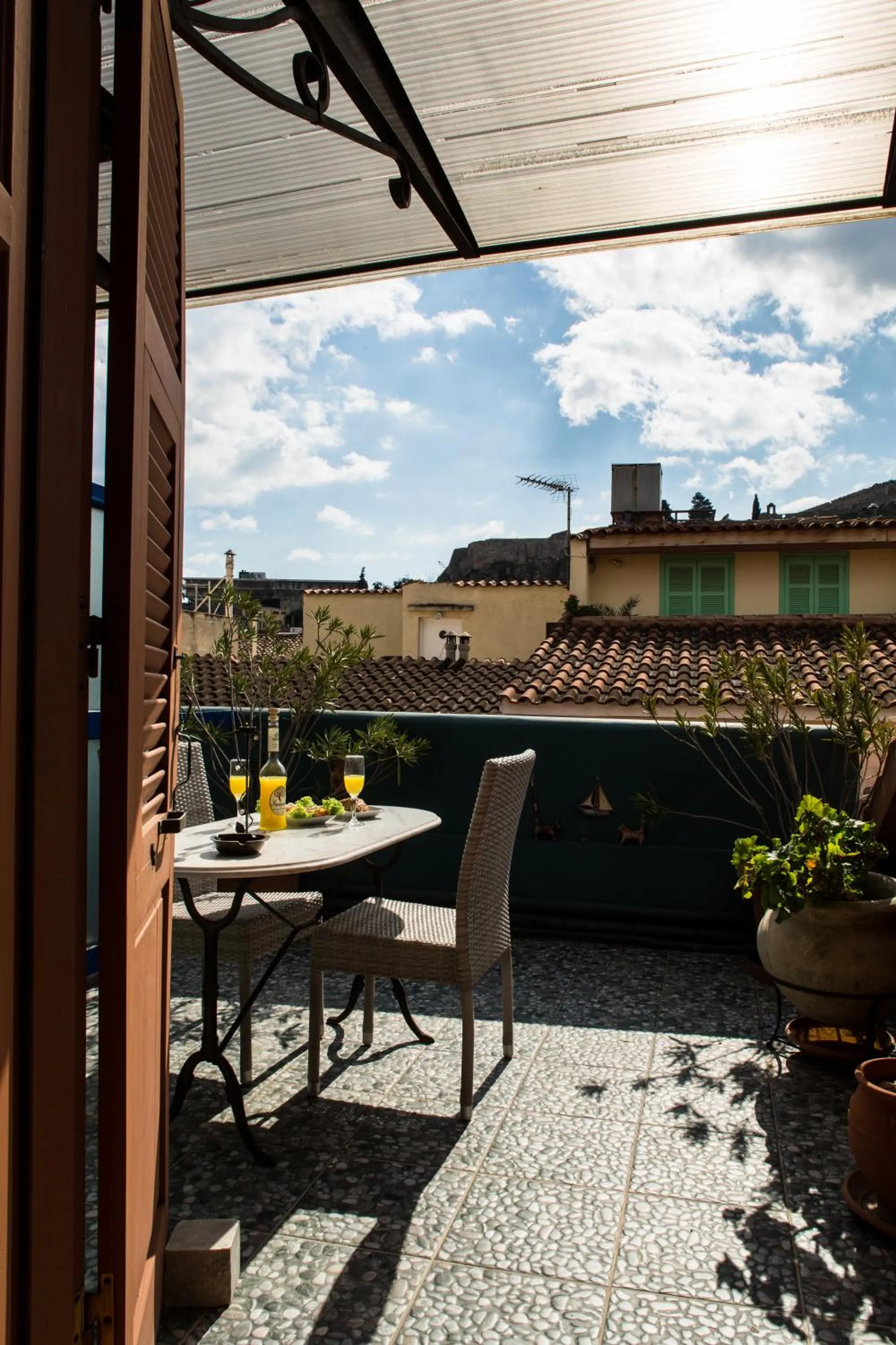 Balcony/Terrace in Kyveli Suites