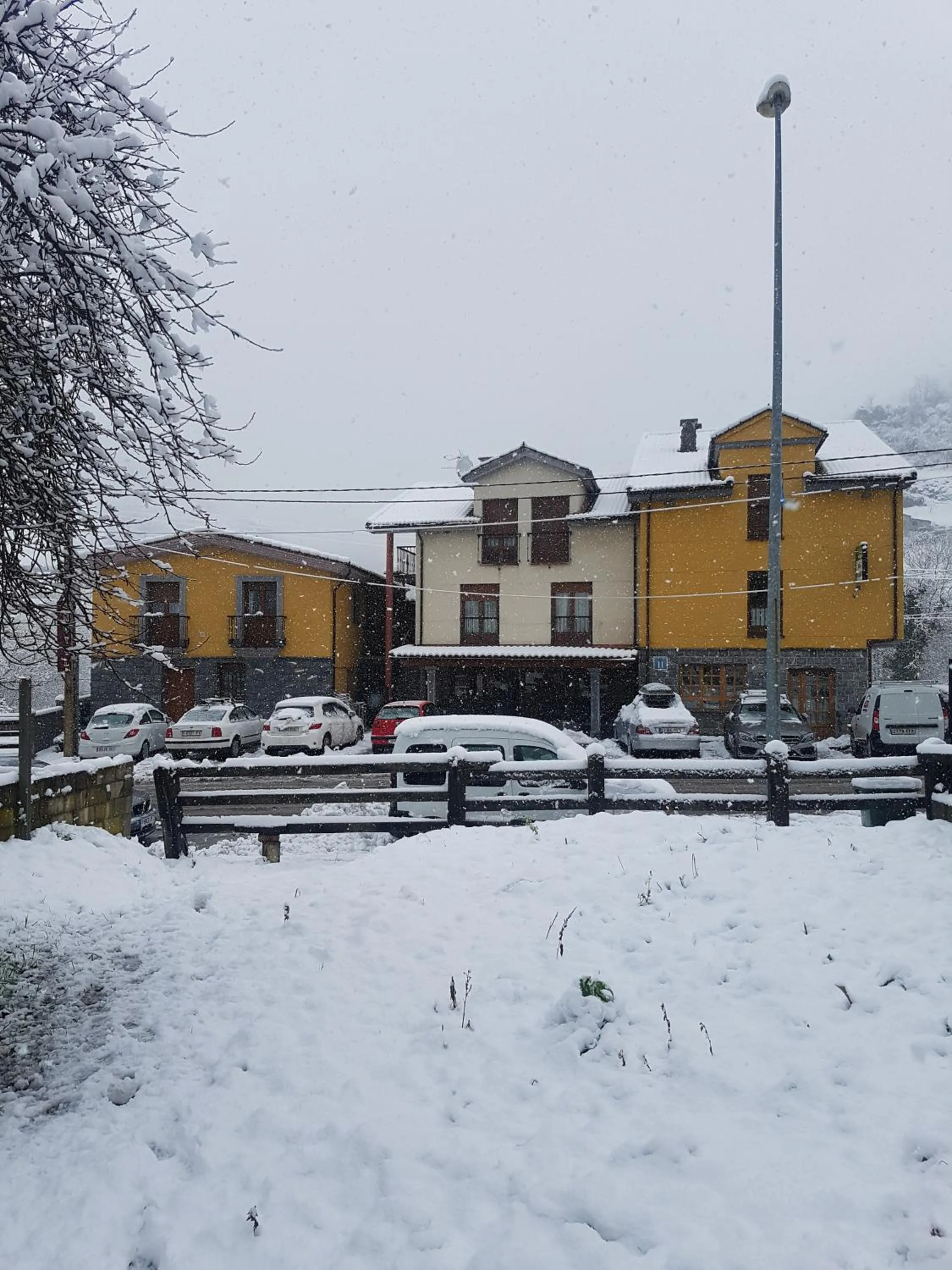Facade/entrance in Hotel Peña Pandos