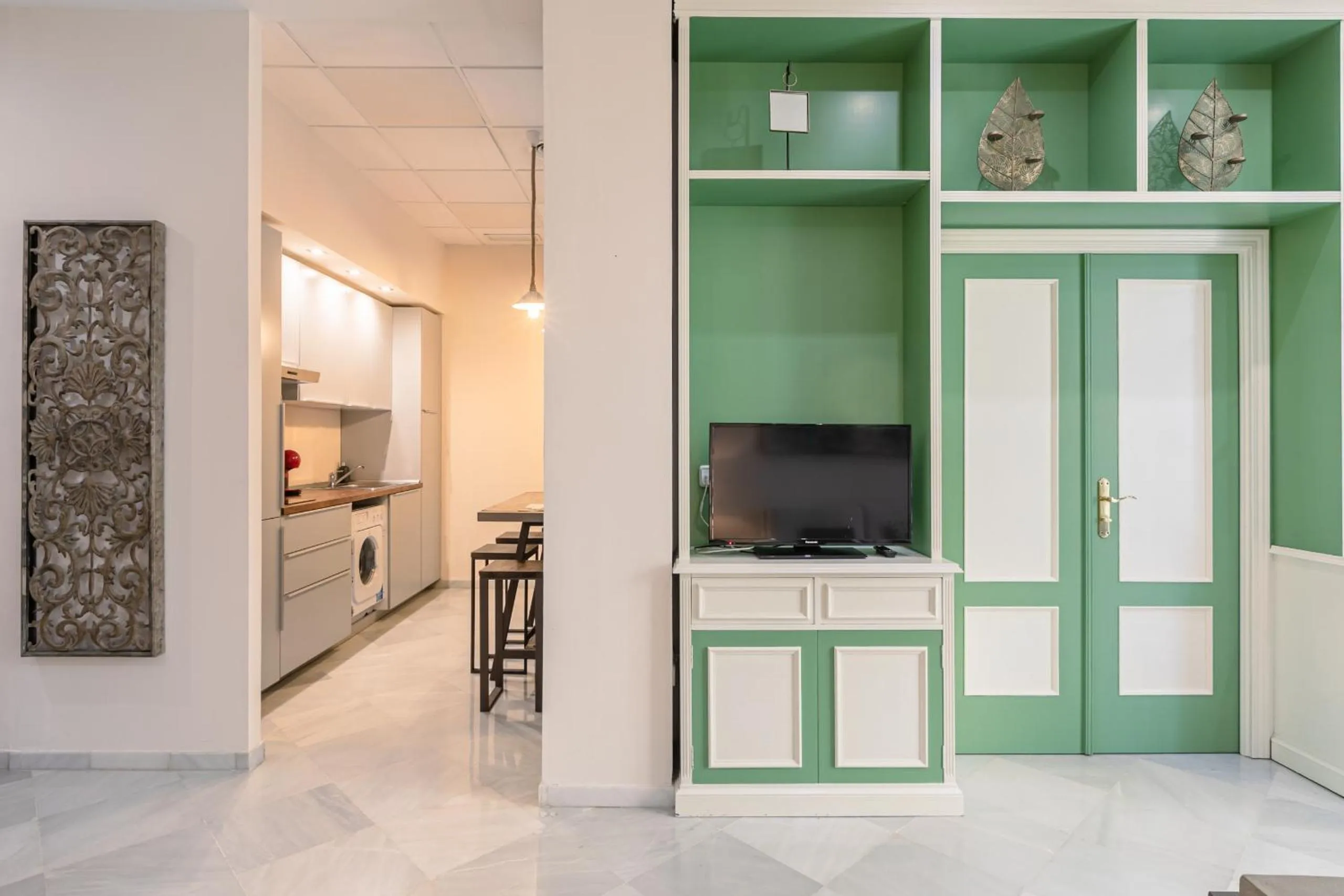 Communal lounge/ TV room in Green-Apartments Sierpes