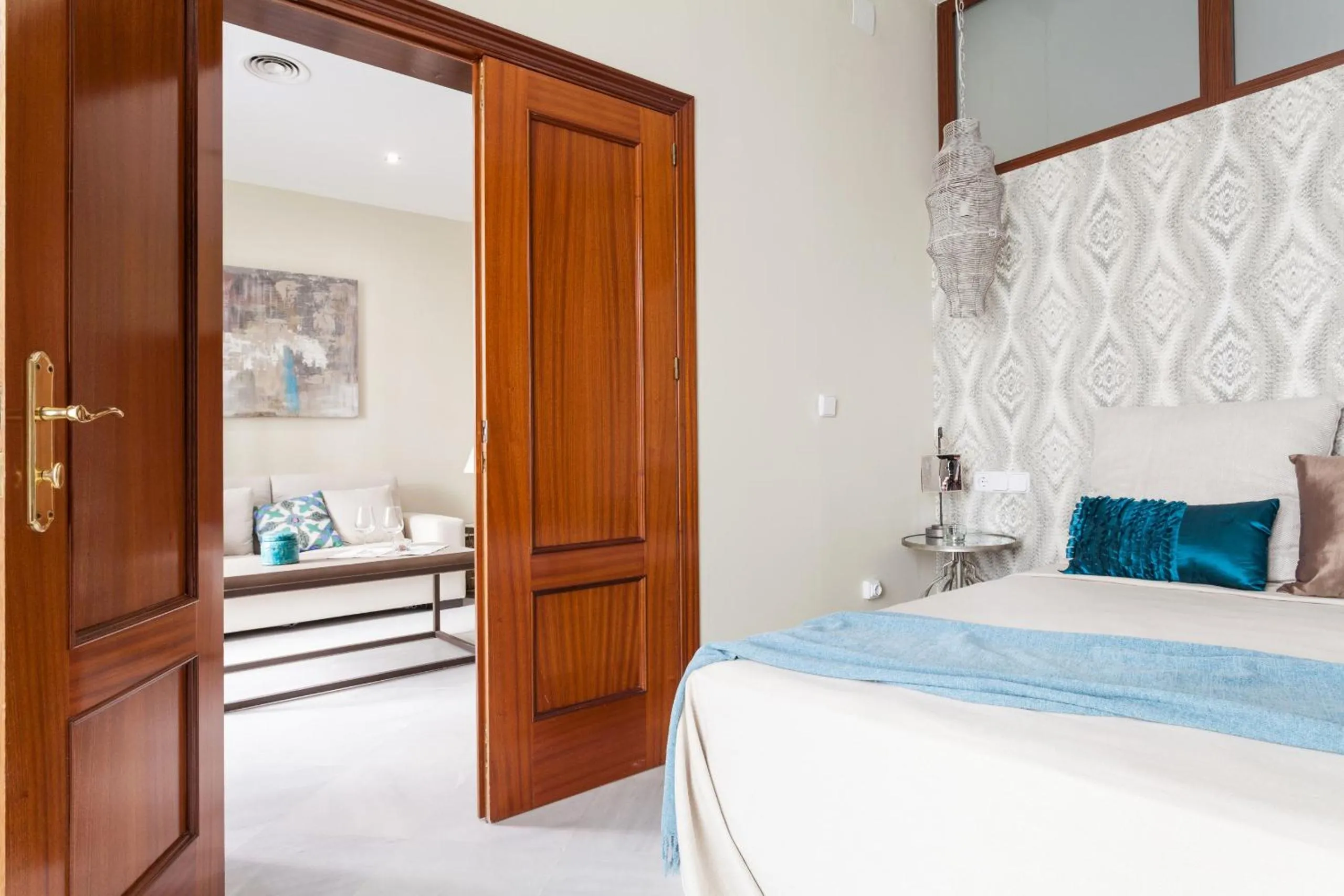 Bed in Green-Apartments Sierpes