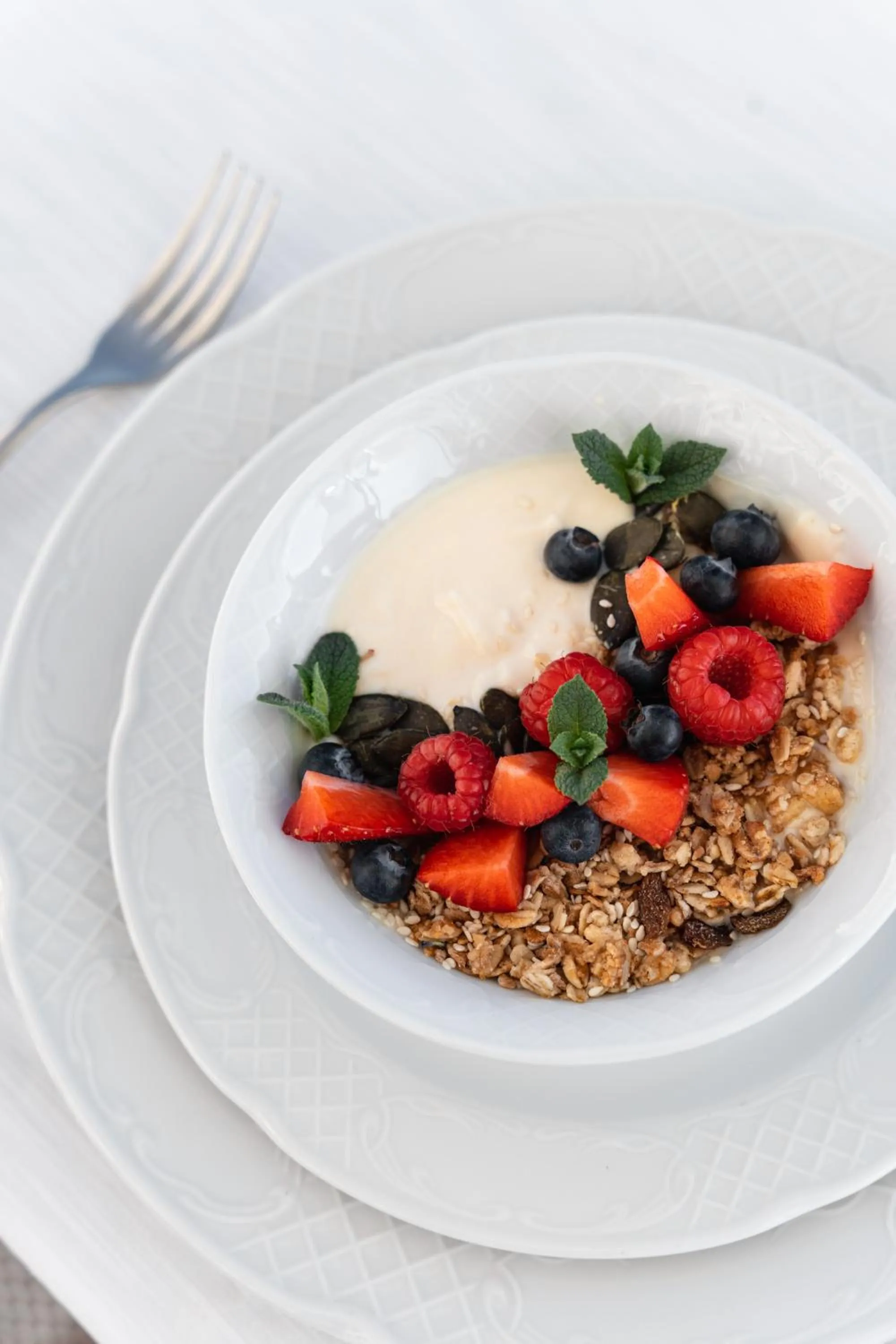 Breakfast in Hotel Villa La Bollina