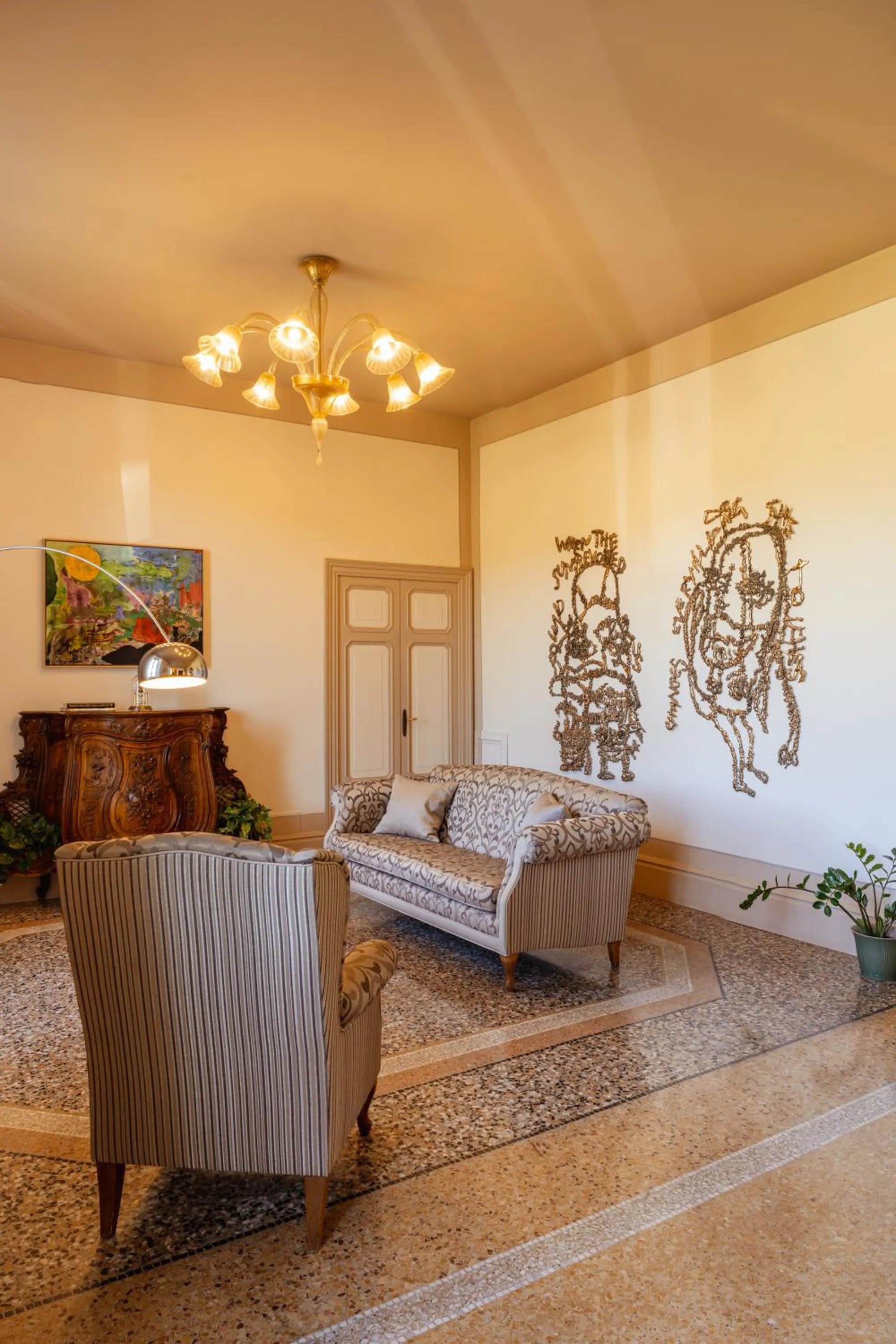 Lobby or reception in Hotel Villa La Bollina