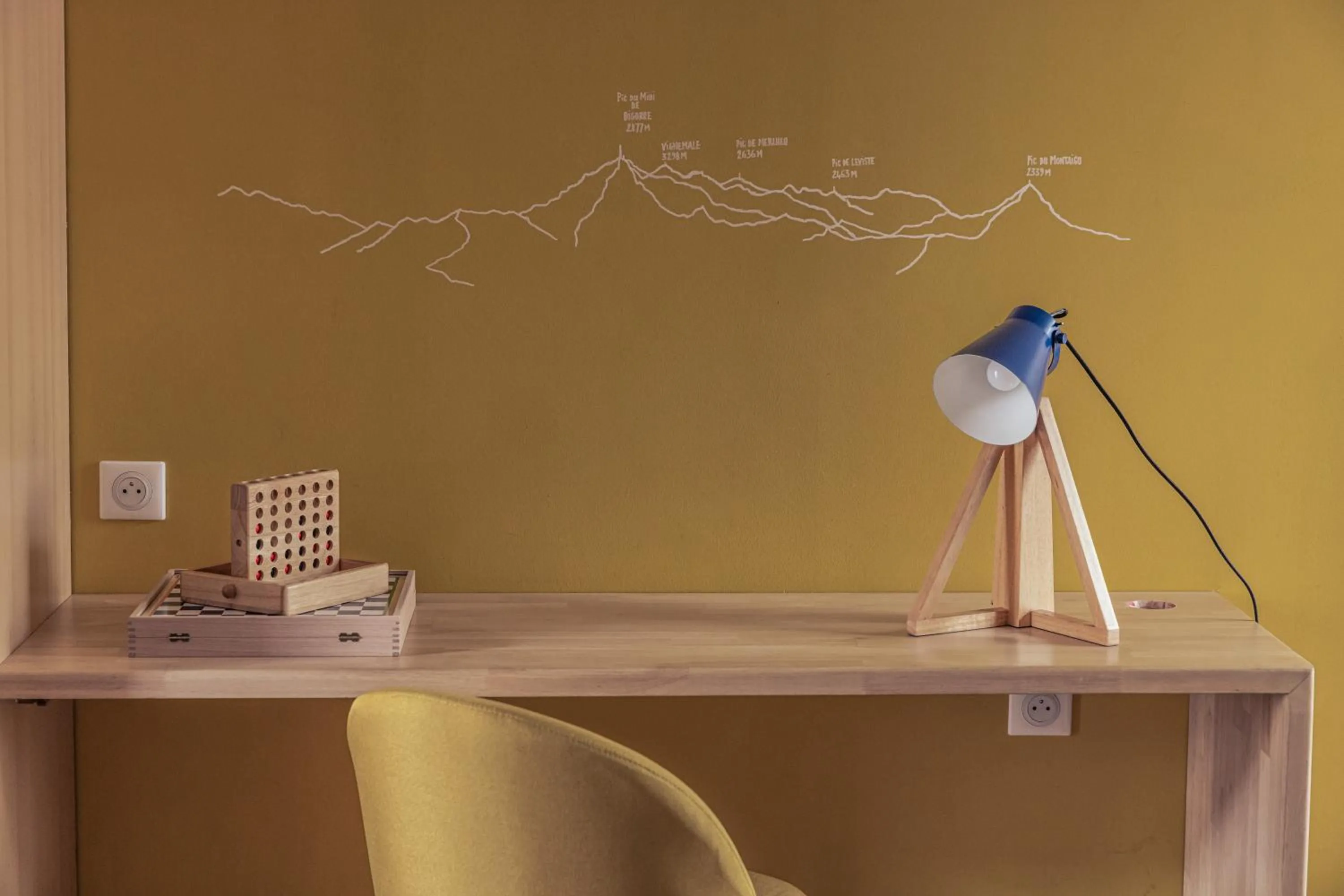 Decorative detail in Le Clos du 5 - Appart Hotel Bagneres