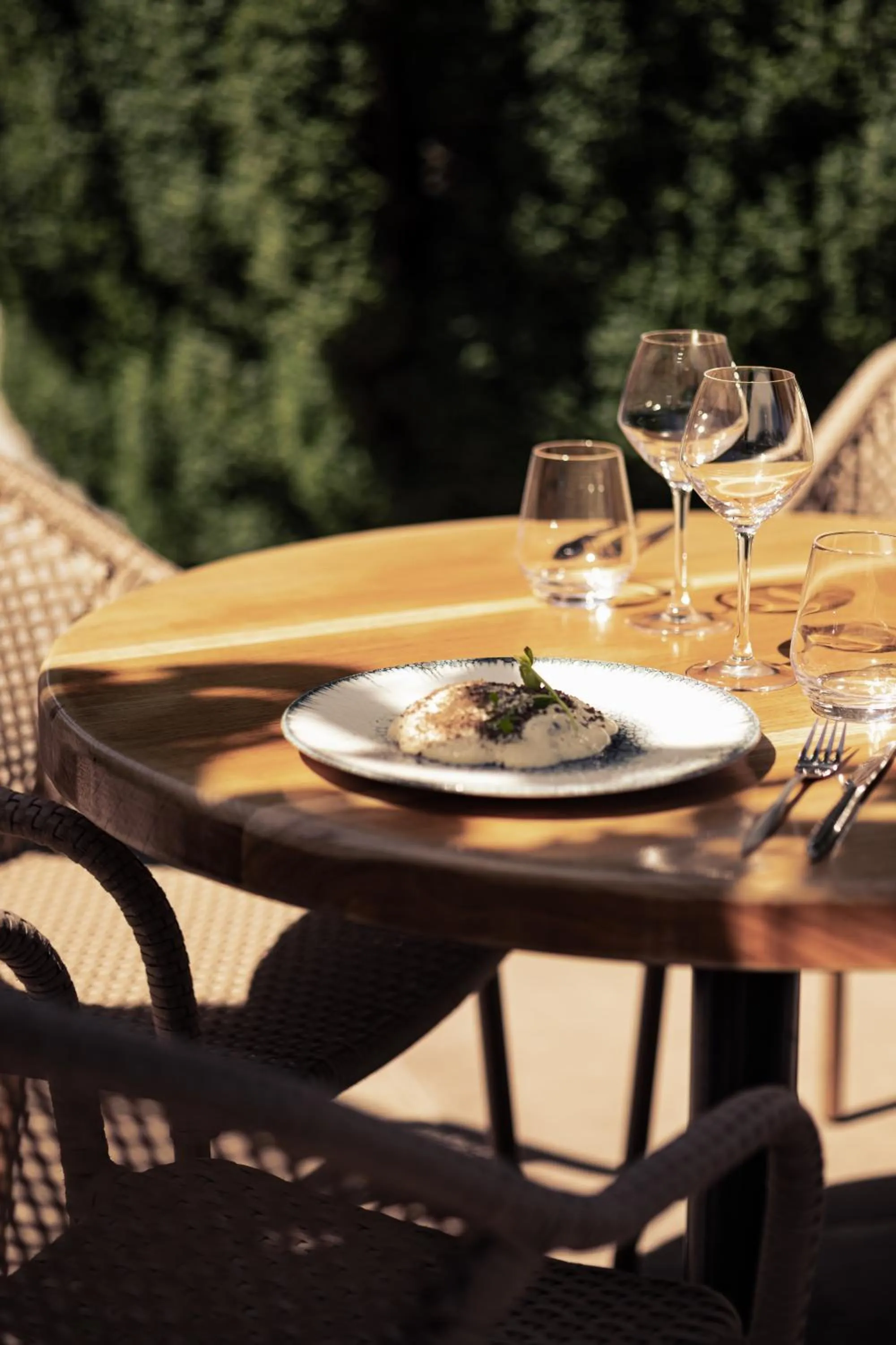 Patio in Le Clos du 5 - Appart Hotel Bagneres