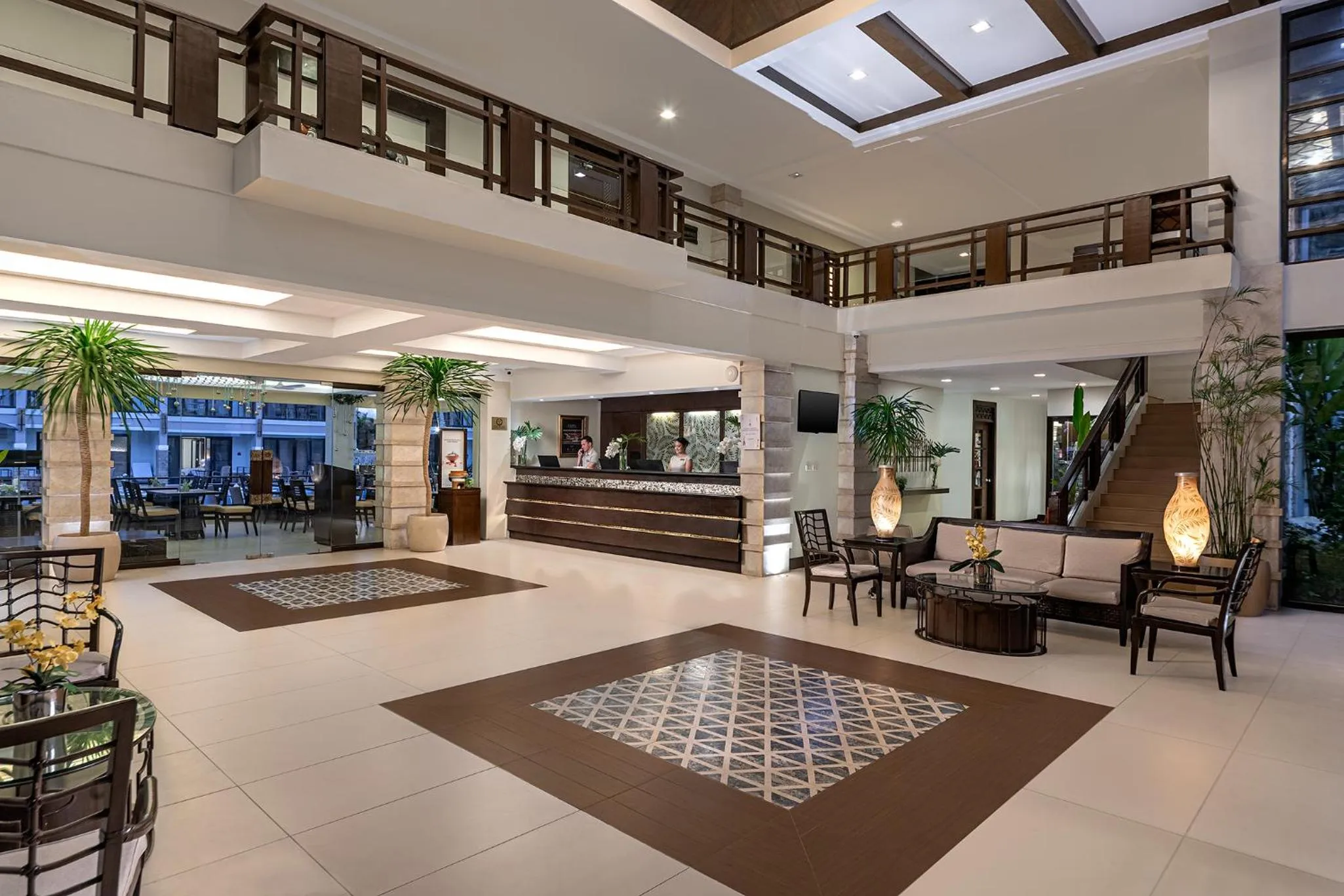 Lobby or reception in Henann Lagoon Resort