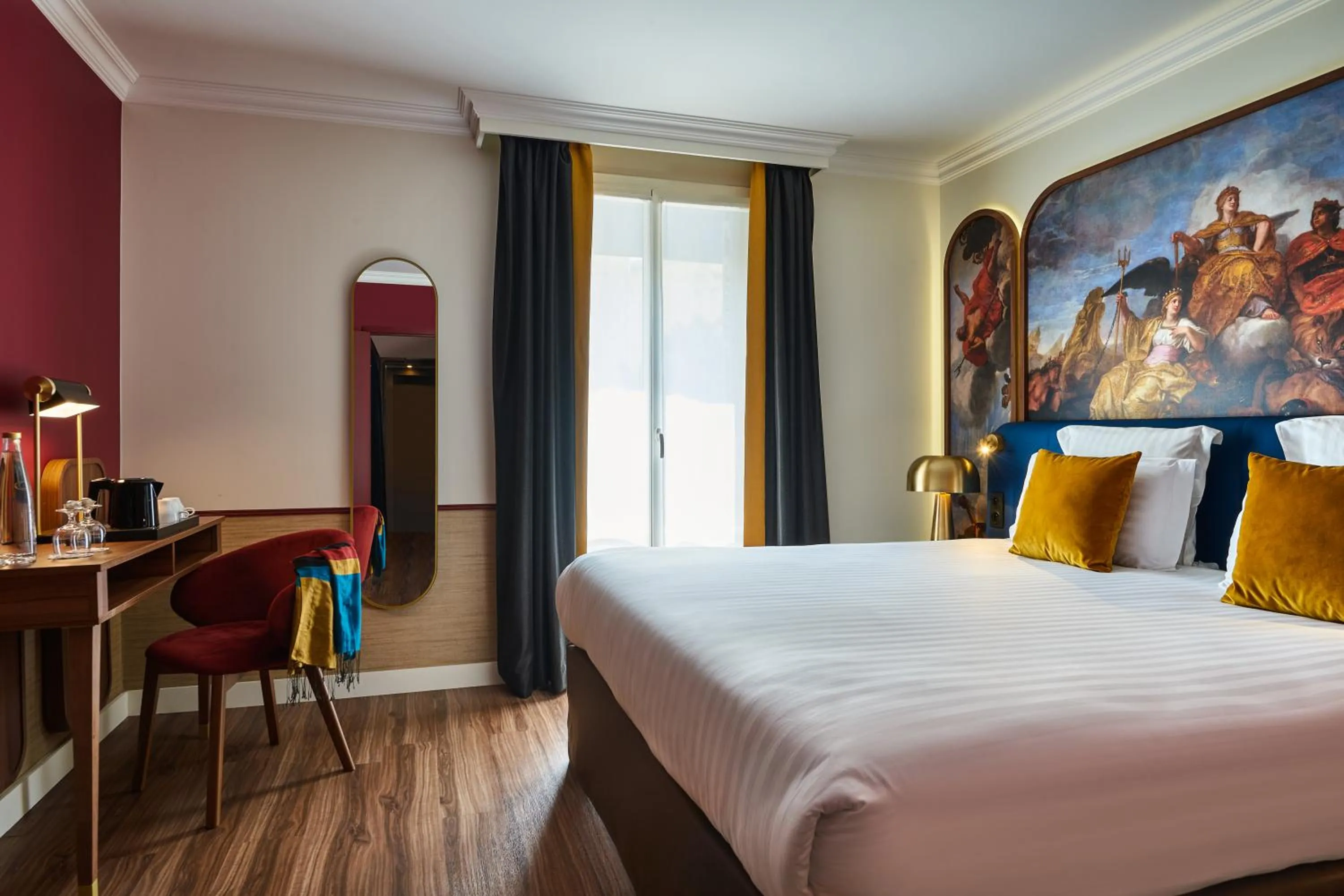 Bed in Hôtel Le Versailles