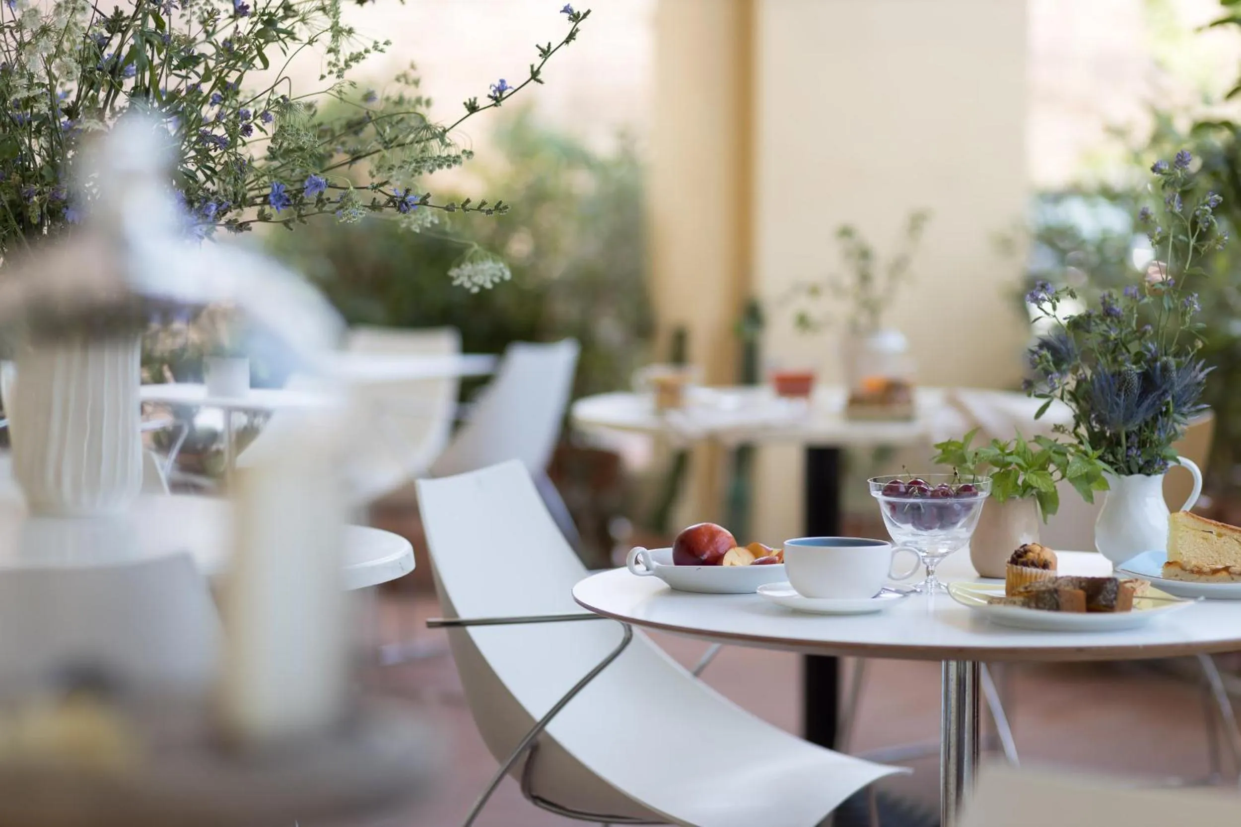 Patio in Hotel San Miniato
