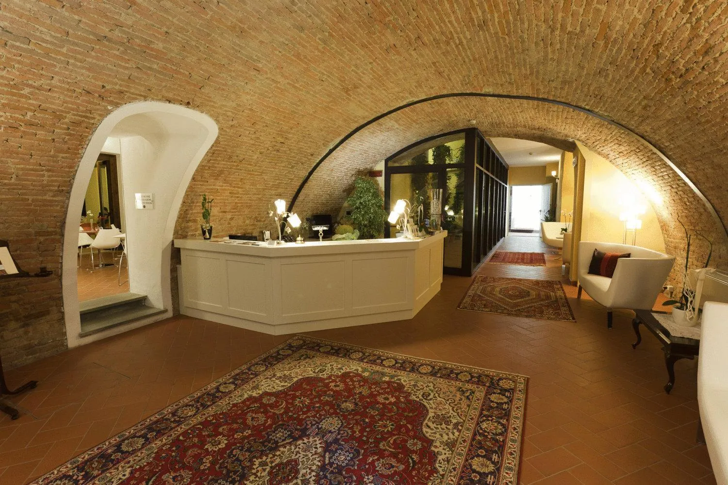 Lobby or reception in Hotel San Miniato