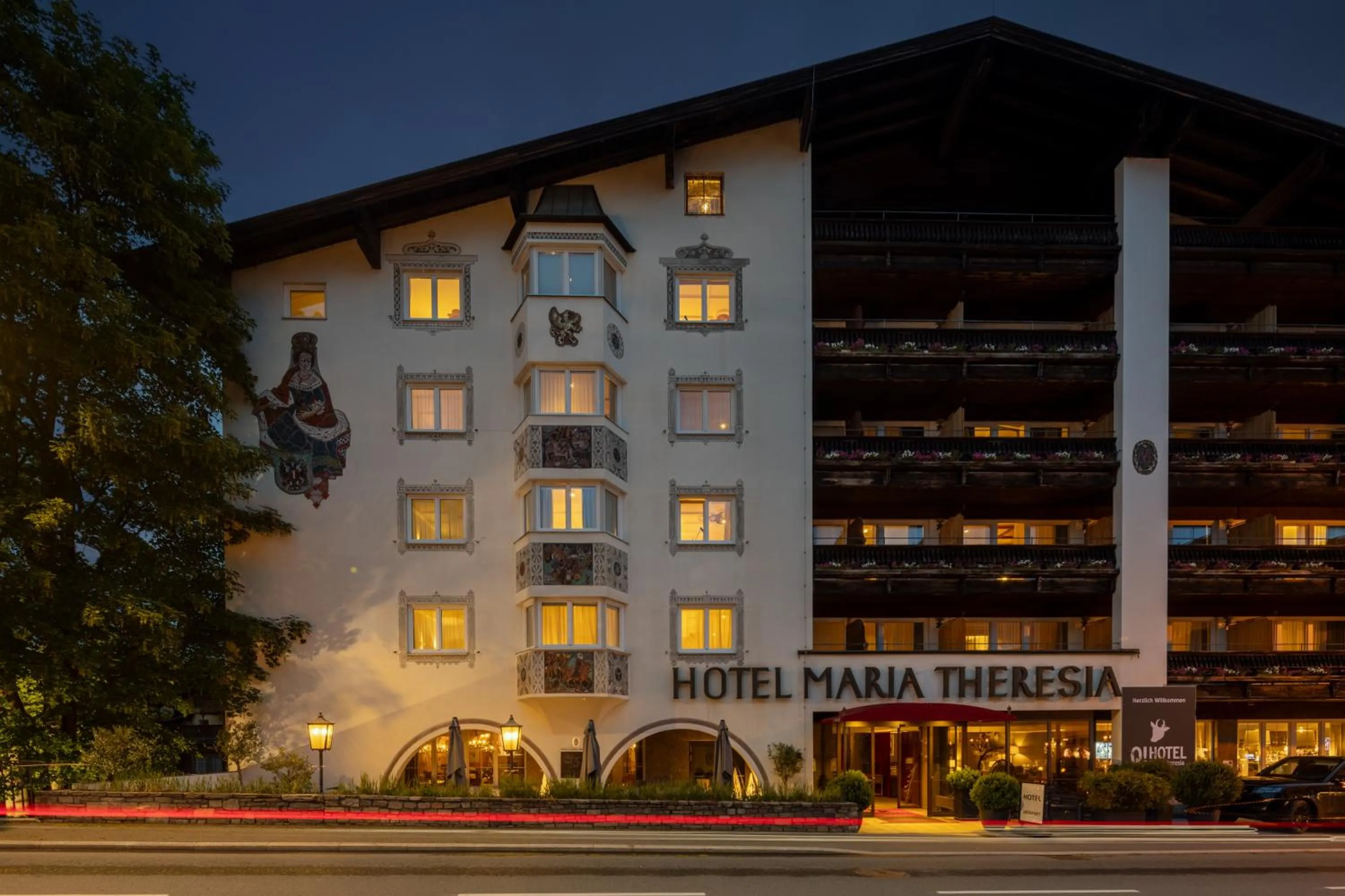 Property building in Q! Hotel Maria Theresia