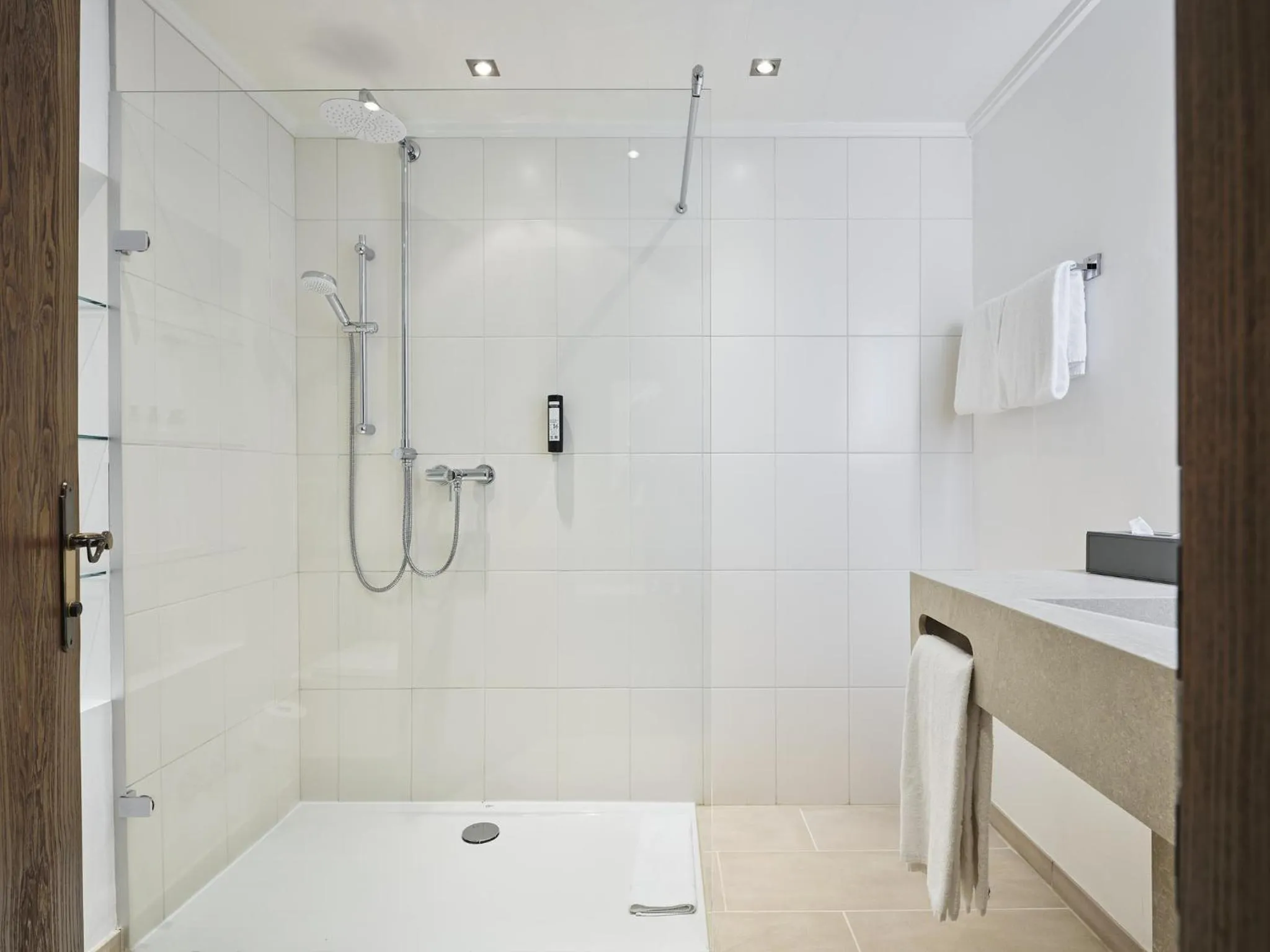 Shower in Q! Hotel Maria Theresia