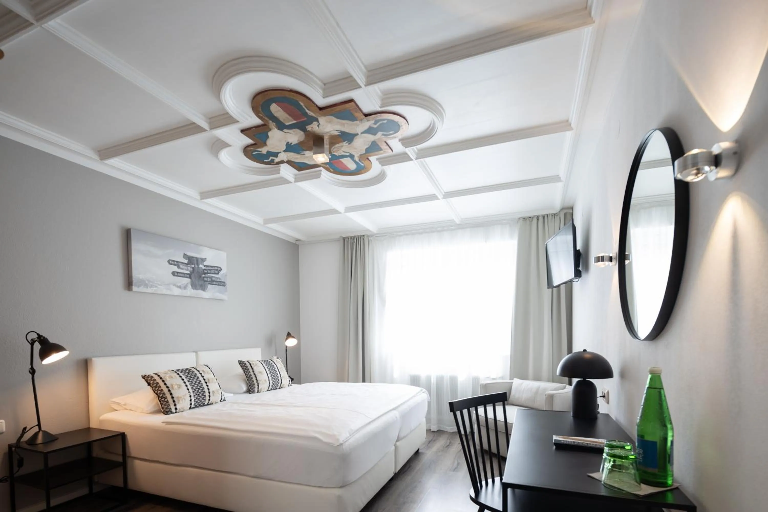 Bed in Q! Hotel Maria Theresia