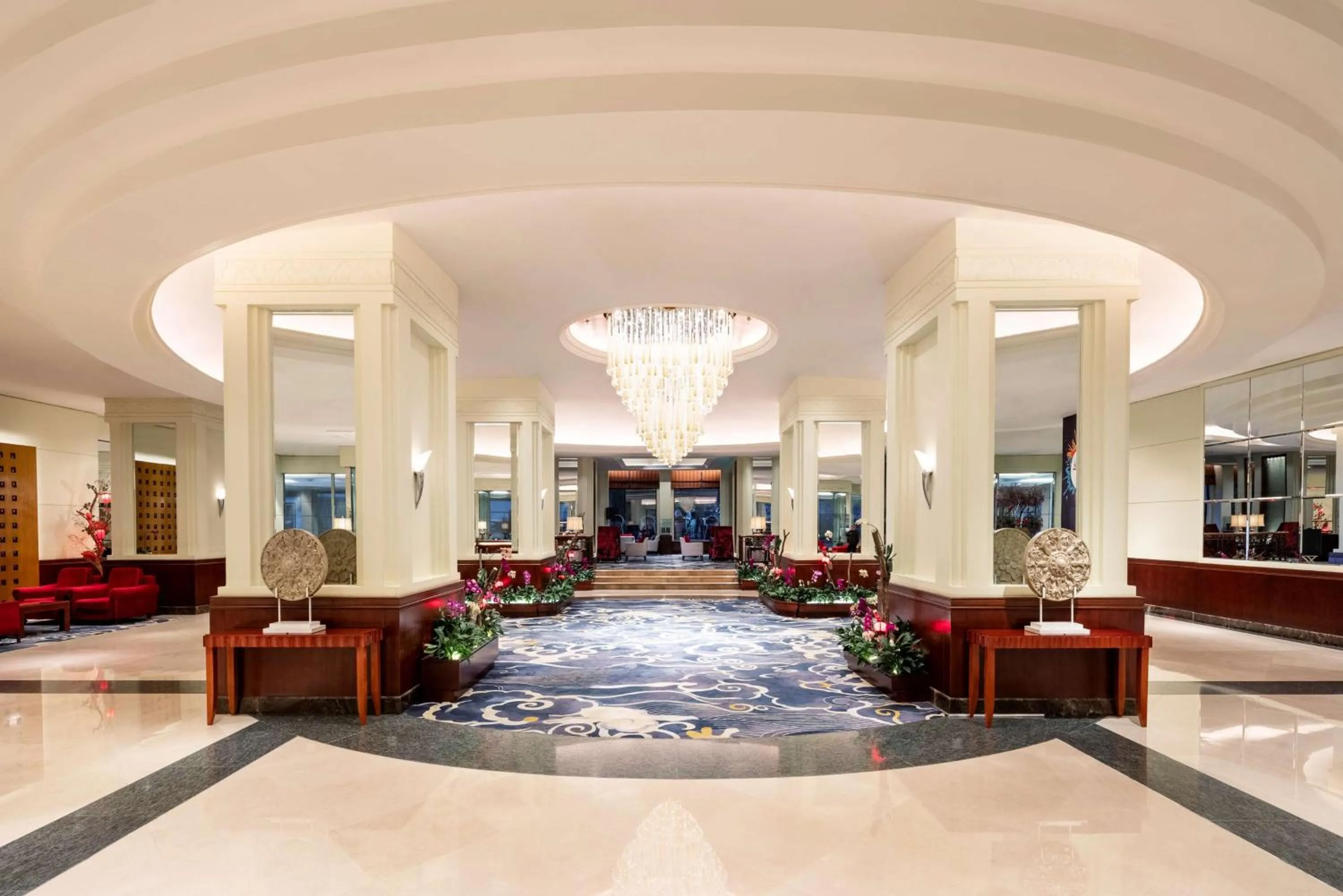 Lobby or reception in Shangri-La Harbin