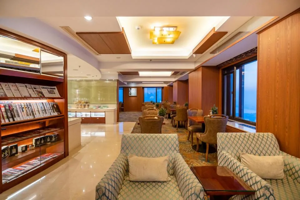 Seating area in Shangri-La Harbin