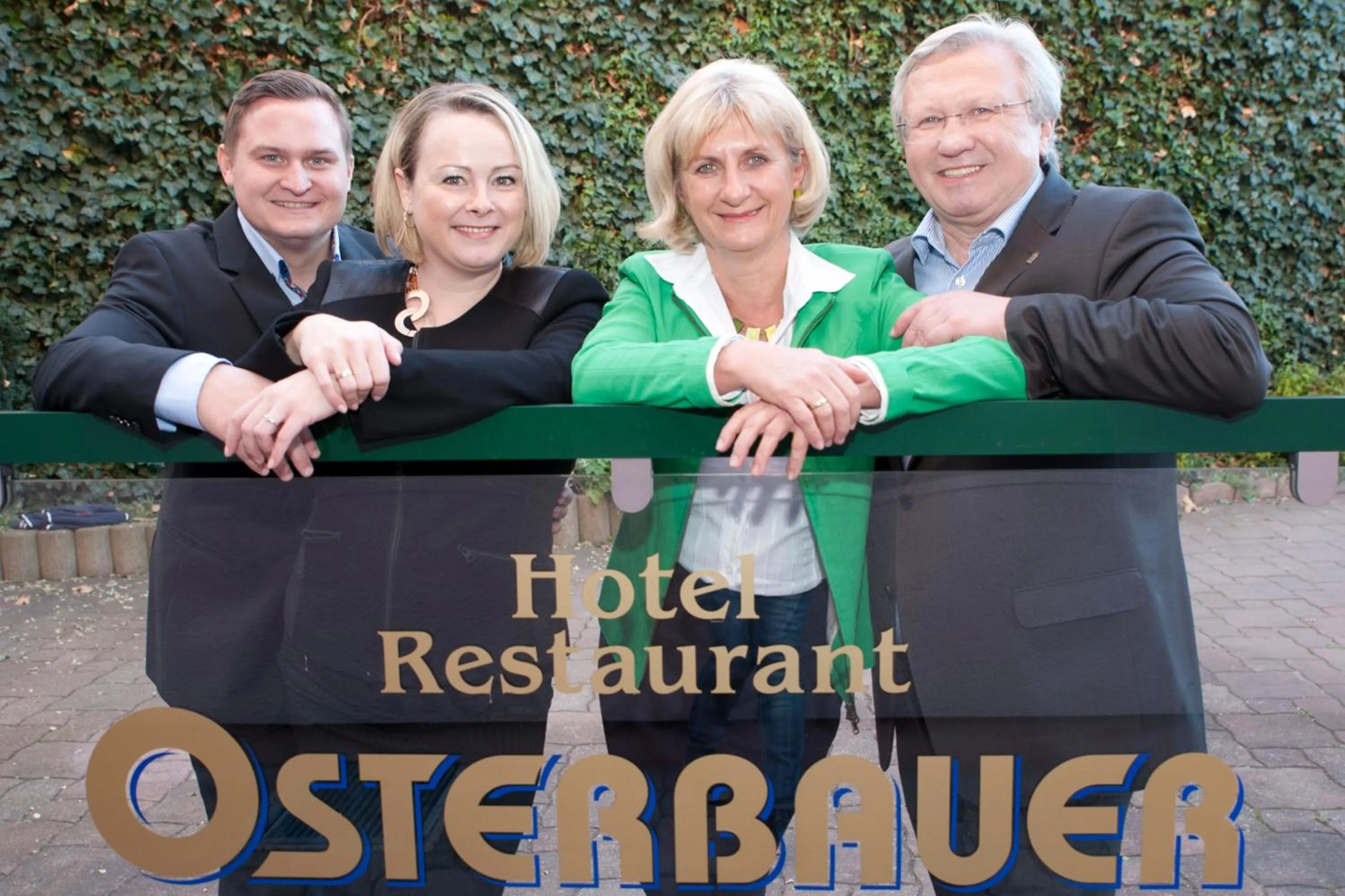 Family in Hotel Restaurant Osterbauer