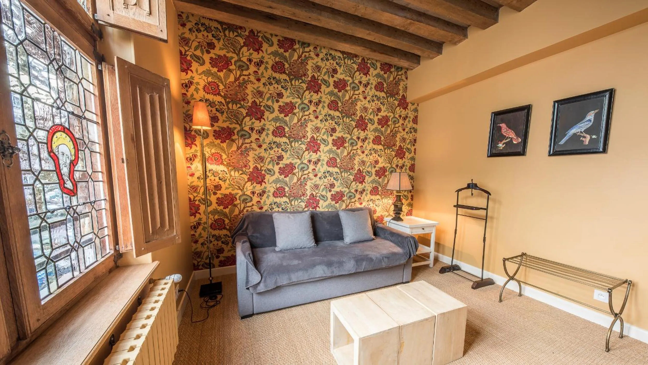 Bedroom in Le Champ des Oiseaux Hôtel & Spa