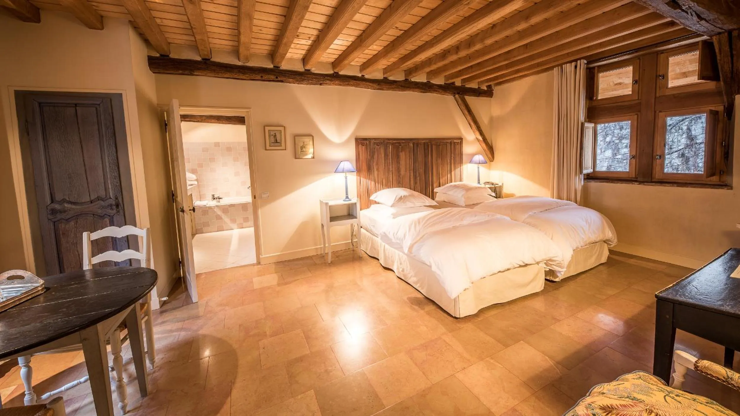 Bedroom, Bed in Le Champ des Oiseaux Hôtel & Spa