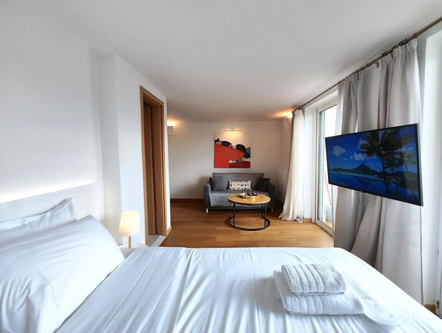 Bed in Vivo Apartments