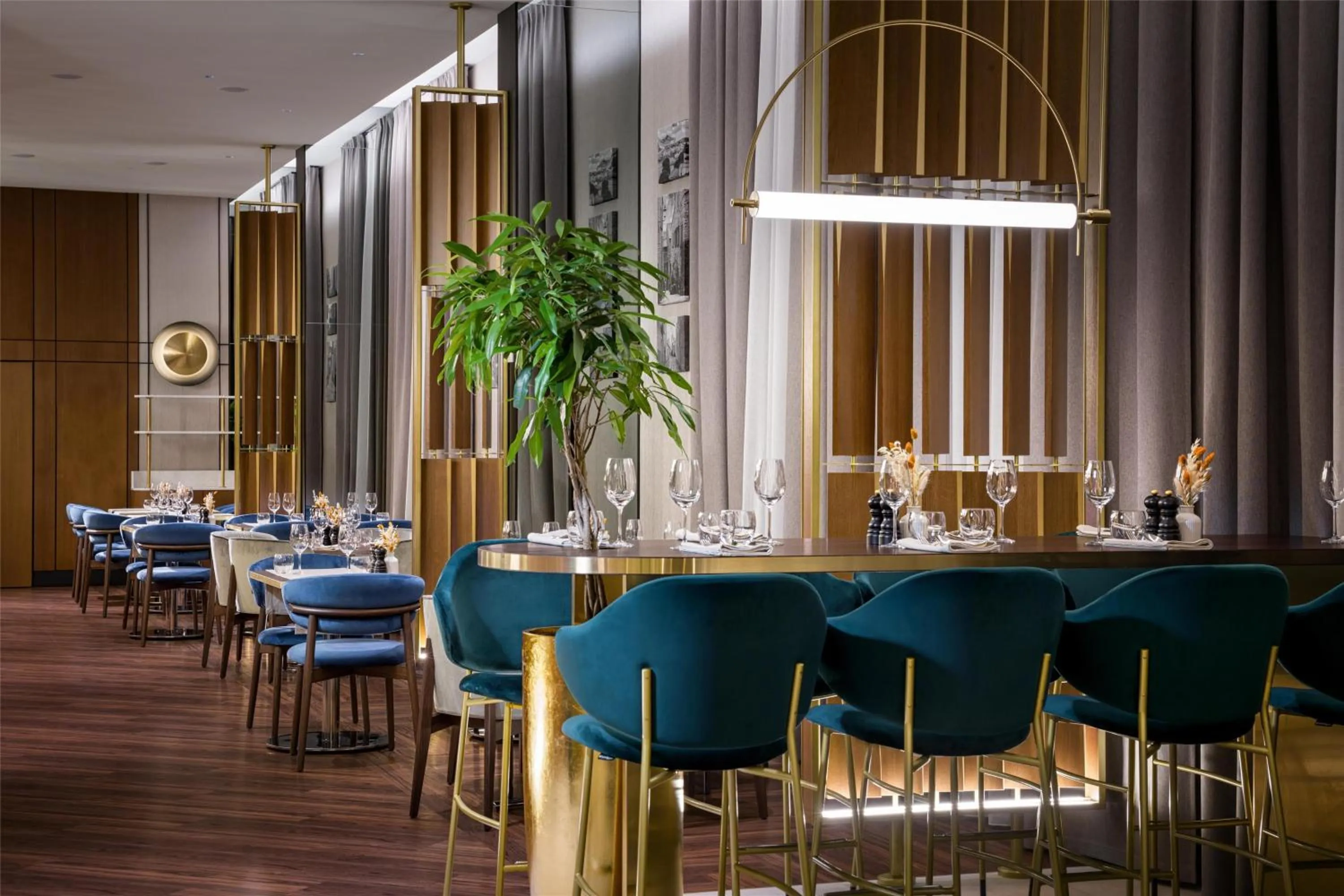 Restaurant/places to eat in Radisson Blu Hotel, Kyiv City Centre