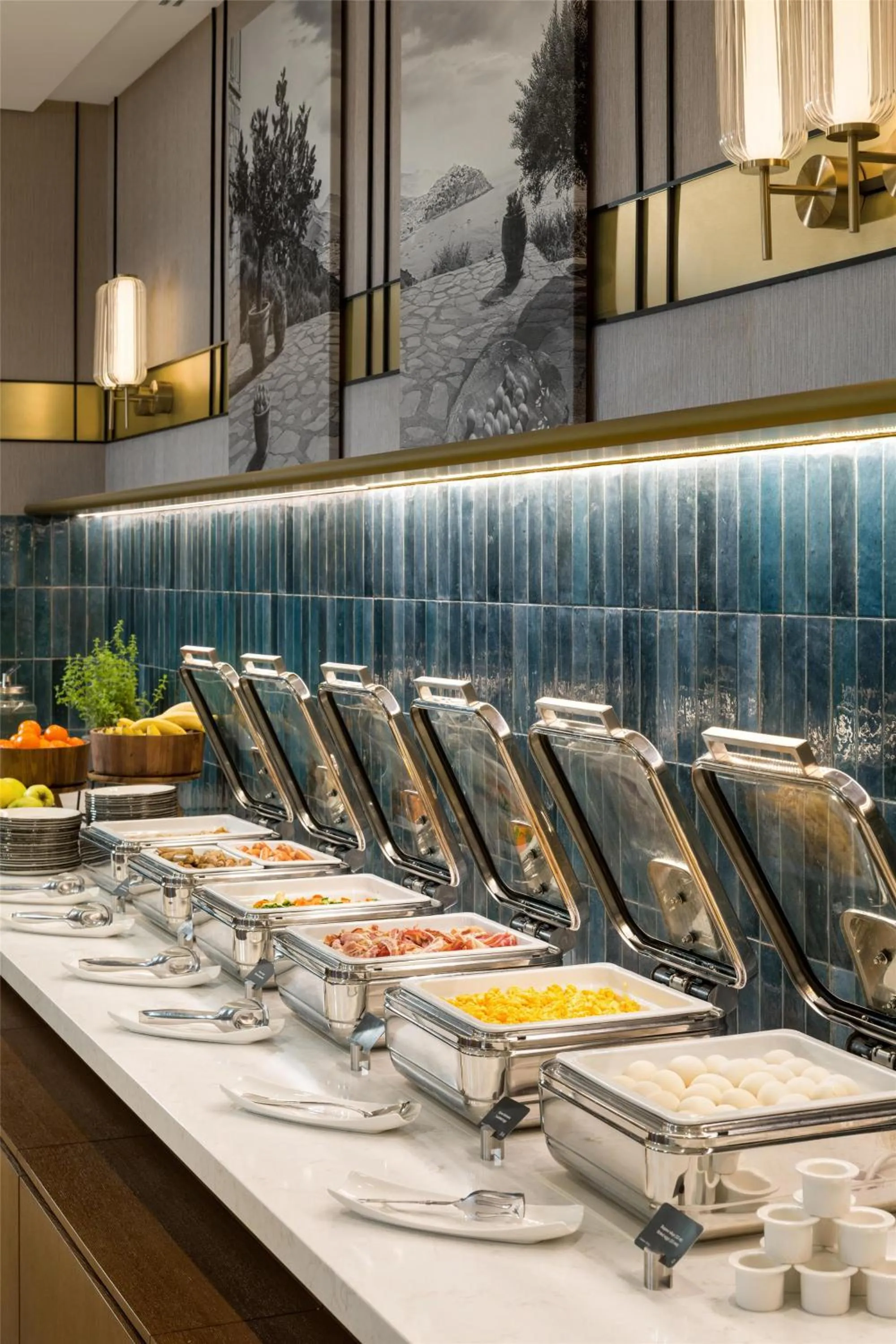 Breakfast in Radisson Blu Hotel, Kyiv City Centre