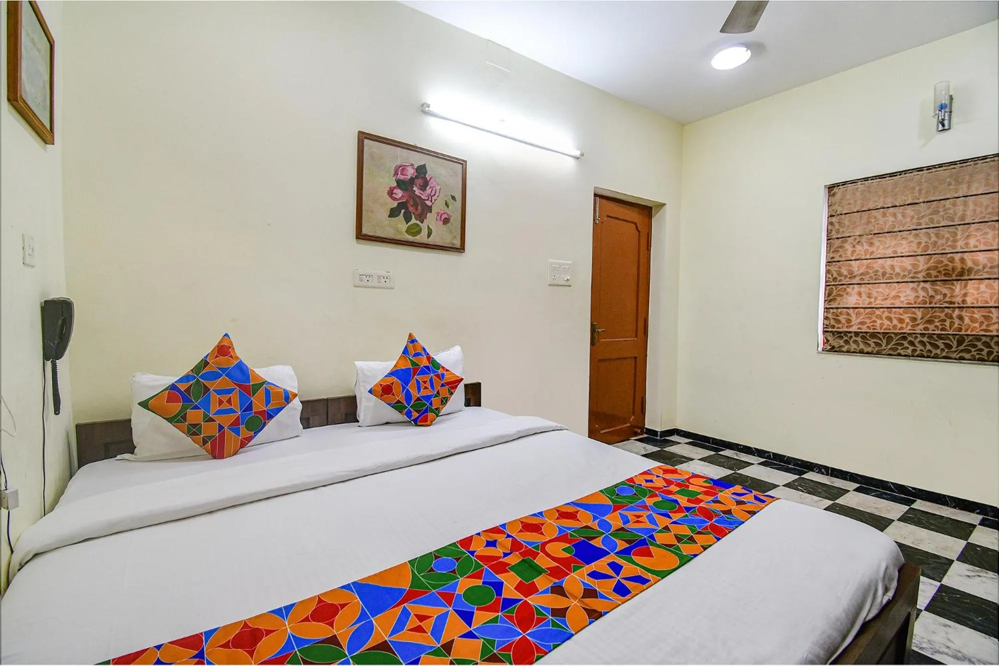 Bed in FabExpress Ullash Residency